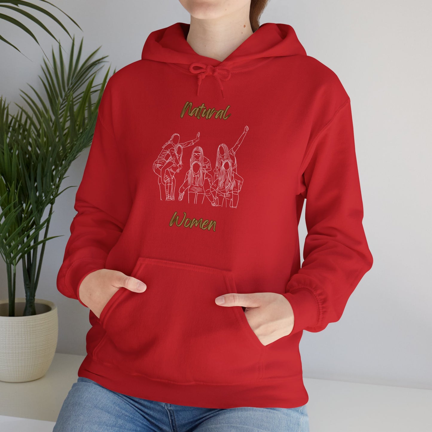 Natural Women Piggy Back (WL) Hoodie