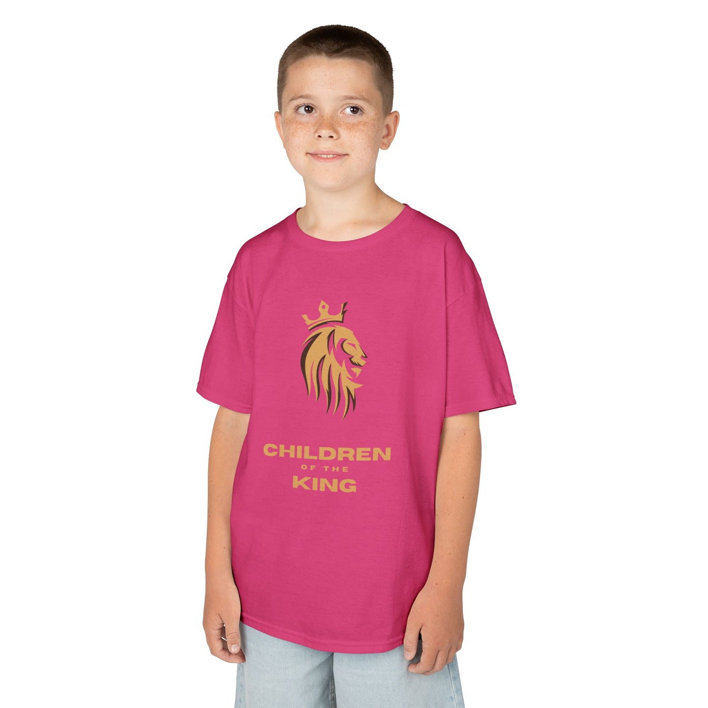 Children of the King Inspirational Kids Cotton T-Shirt (BRL)