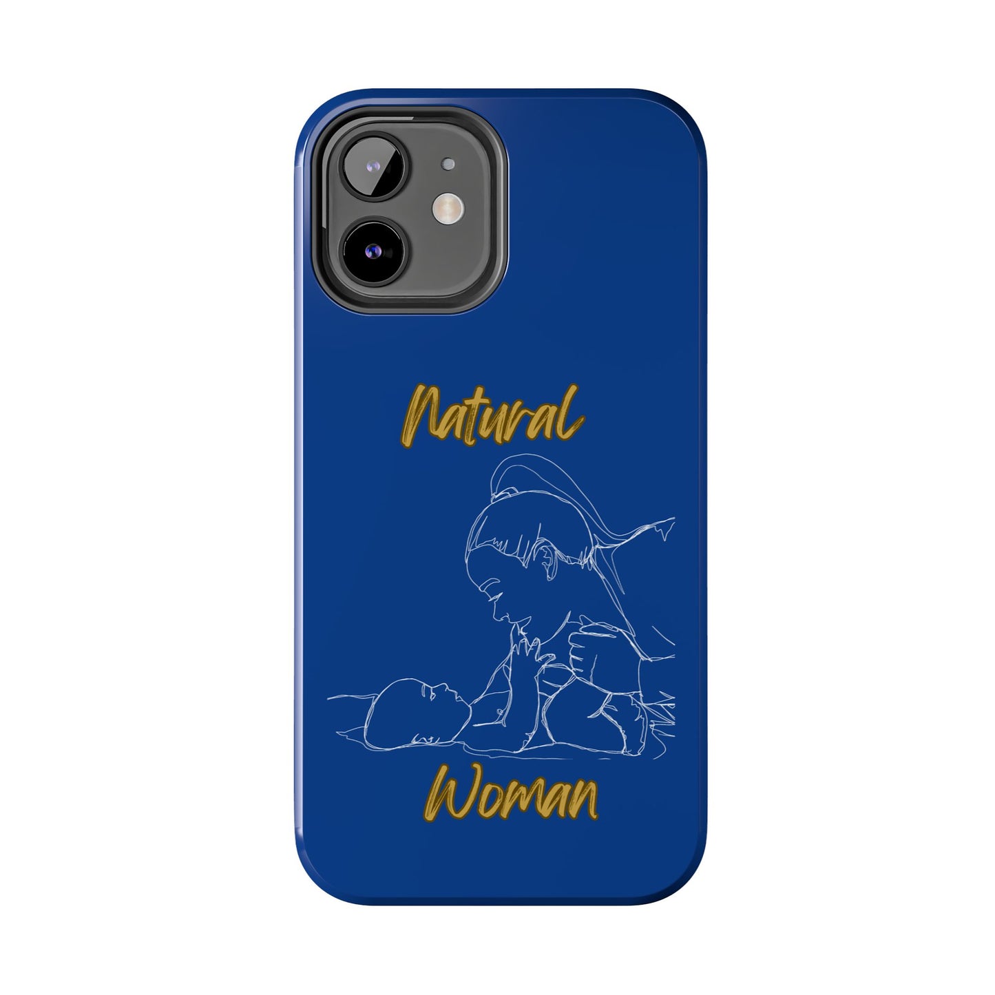 Natural Woman New Life (WL)Tough Phone Cases DARK BLUE