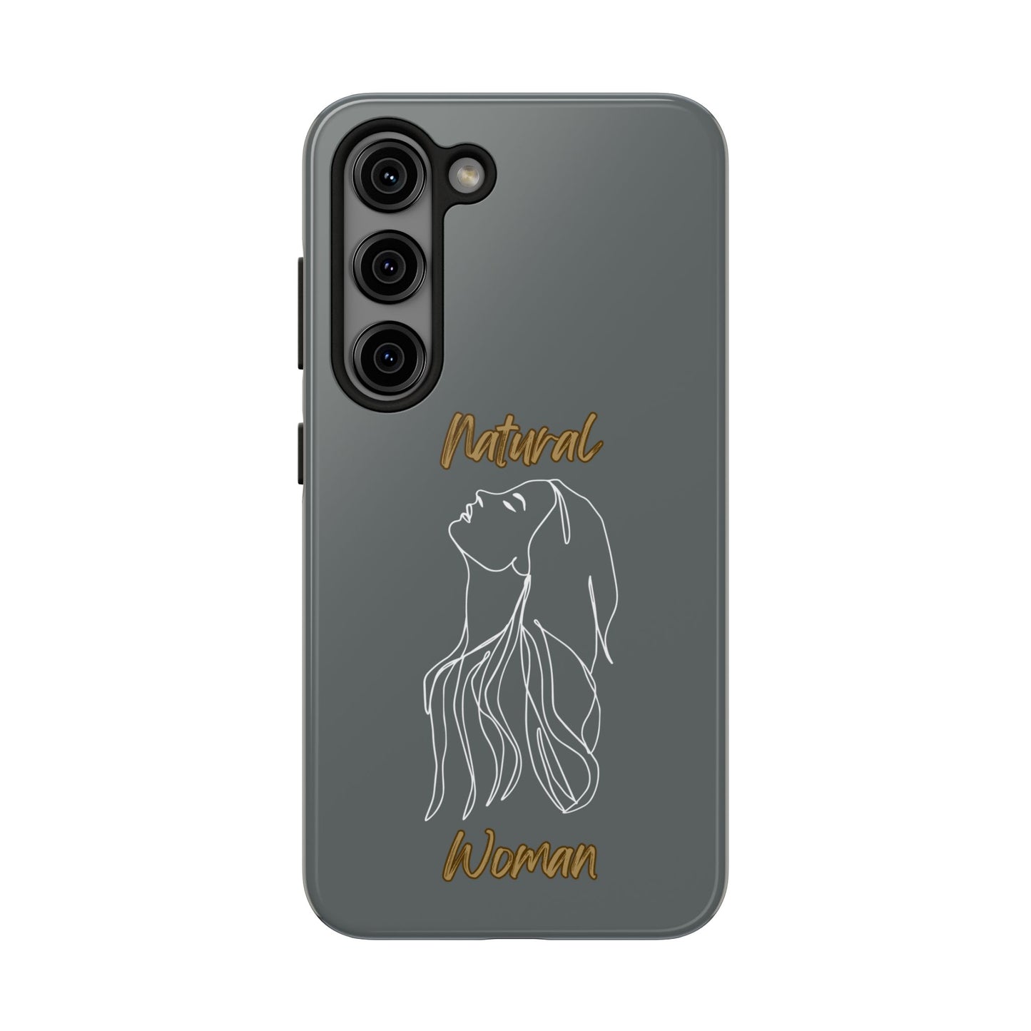 Natural Woman Appreciation (WL)Tough Phone Cases DARK GREY