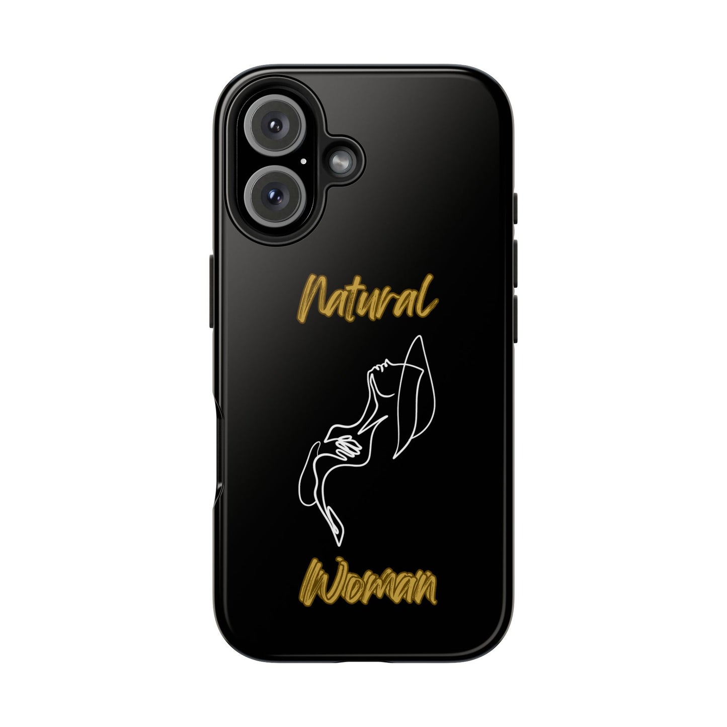 Natural Woman Free (WL)Tough Phone Cases BLACK