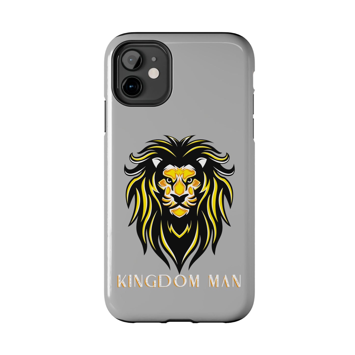 Kingdom Man (White-Gold Label) Tough Phone Case LIGHT GREY