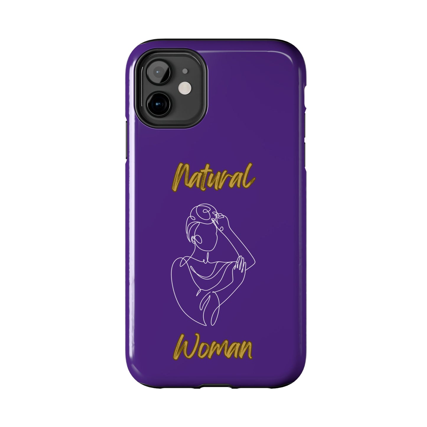 Natural Woman Style (WL)Tough Phone Cases PURPLE