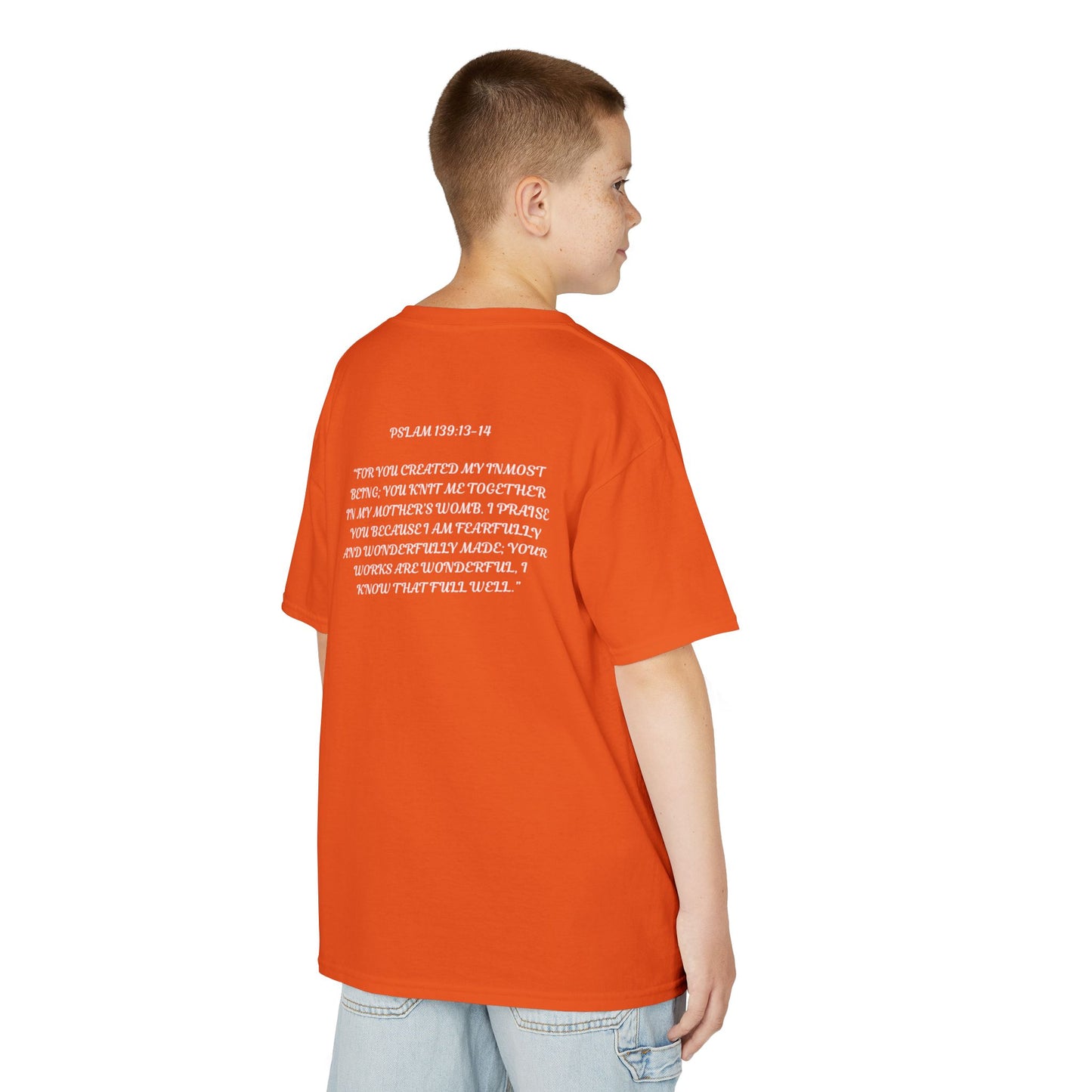 Kingdom Kids T-Shirt: Psalm 139:13-14