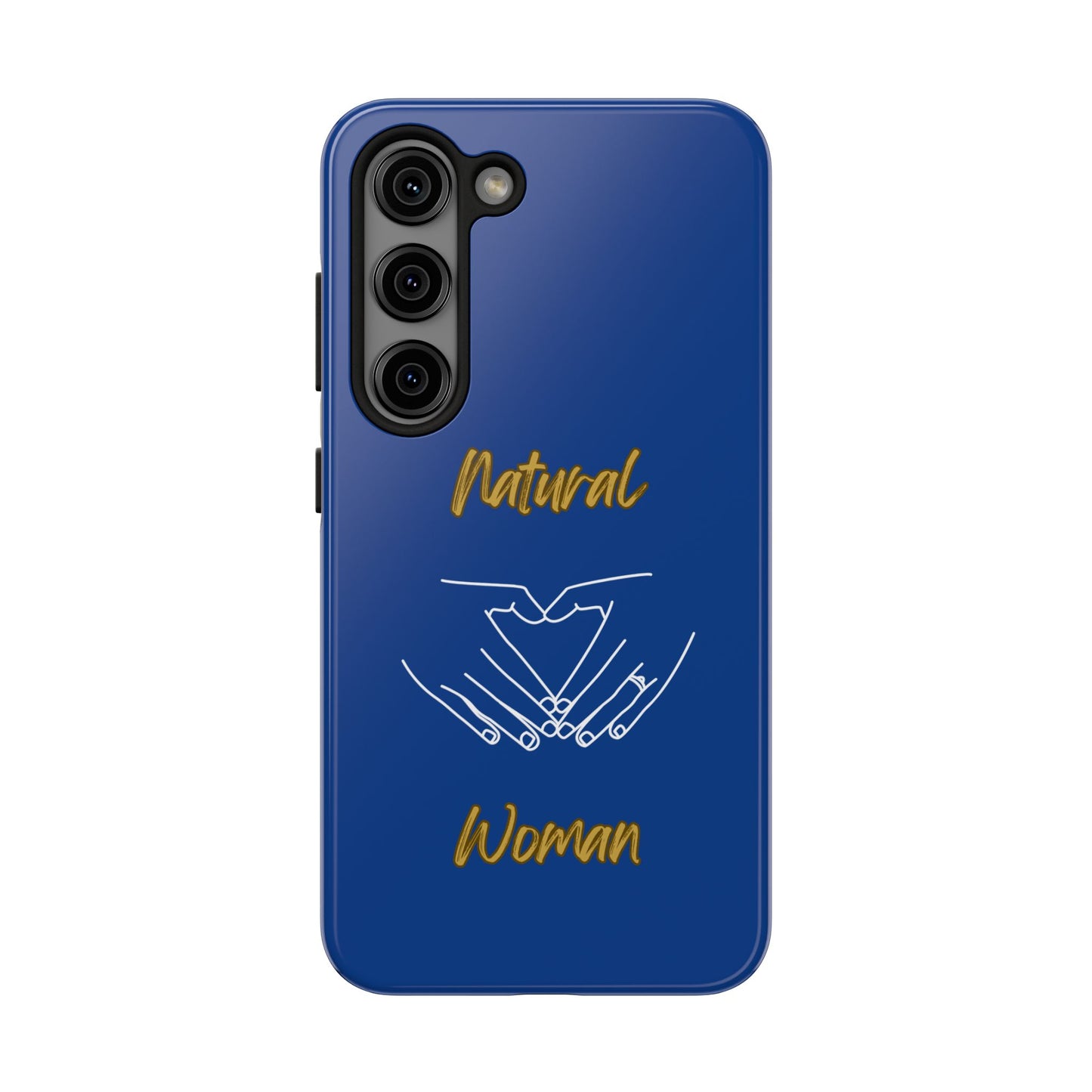 Natural Woman I Love You (WL)Tough Phone Cases DARK BLUE