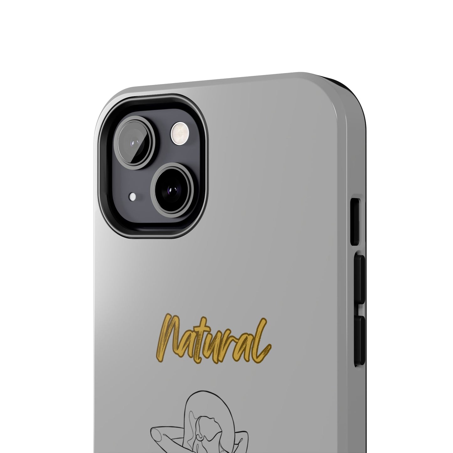 Natural Woman Sun Fun (BL)Tough Phone Cases LIGHT GREY