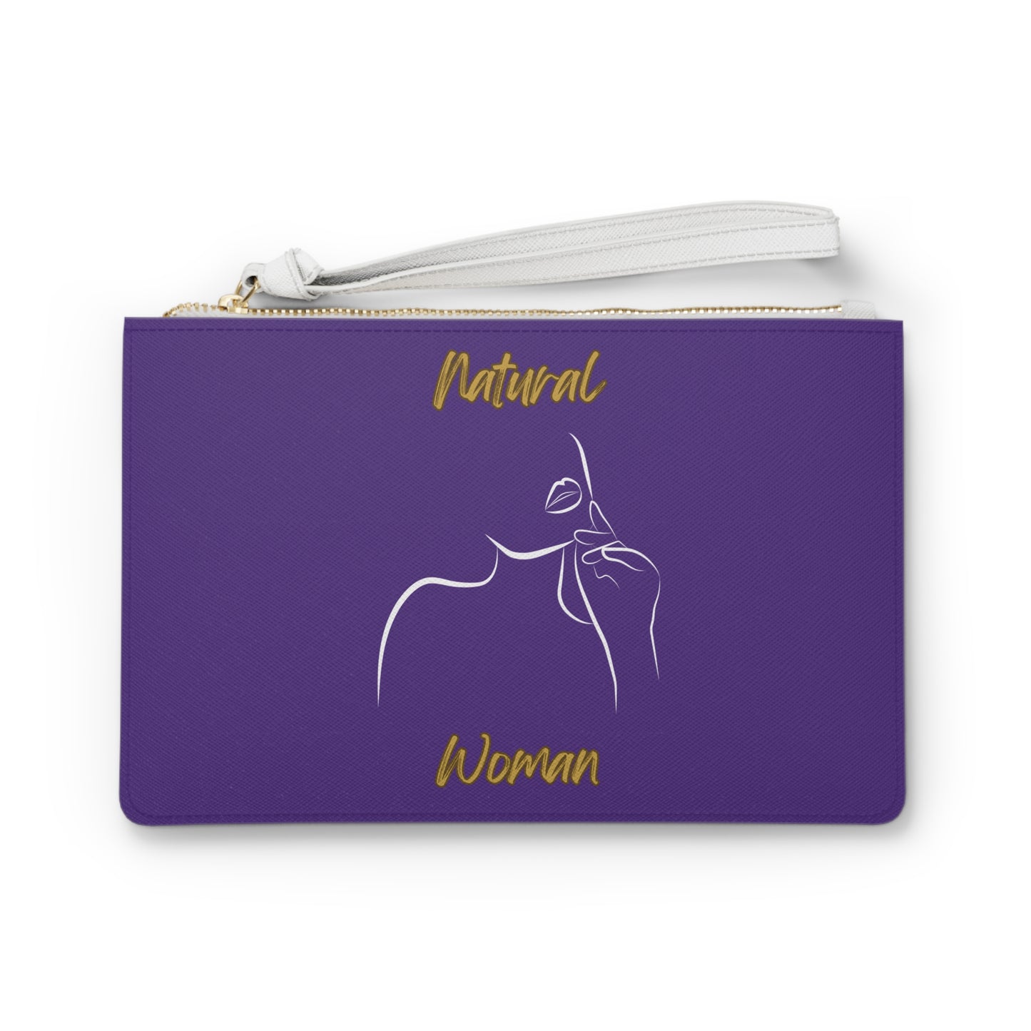 Natural Woman Chin Up (WL) Clutch Bag PURPLE