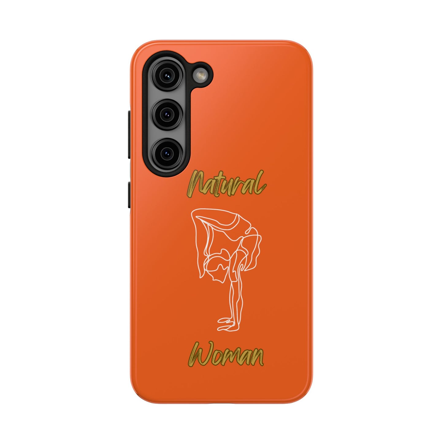 Natural Woman Flexible (WL)Tough Phone Cases ORANGE