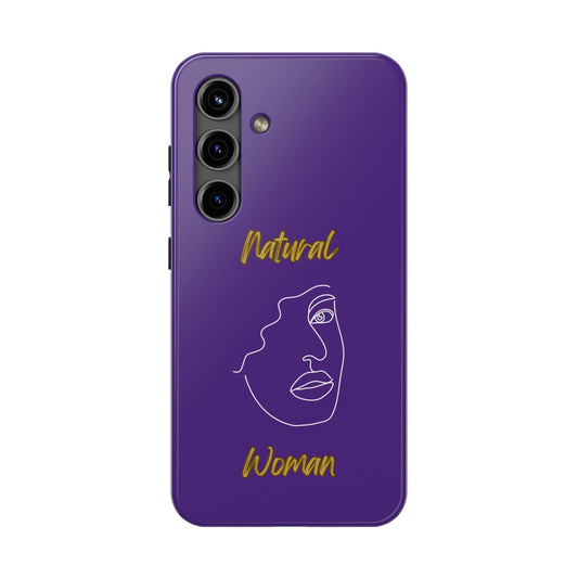 Natural Woman Peekaboo (WL)Tough Phone Cases PURPLE
