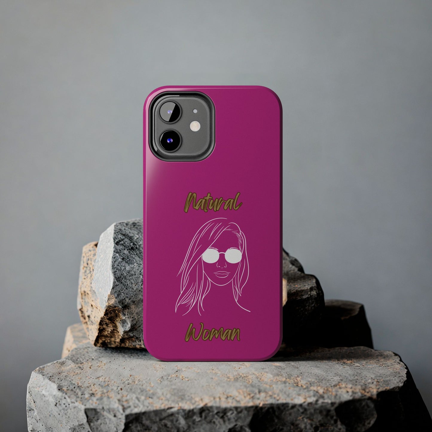 Natural Woman Shades (WL)Tough Phone Cases PINK