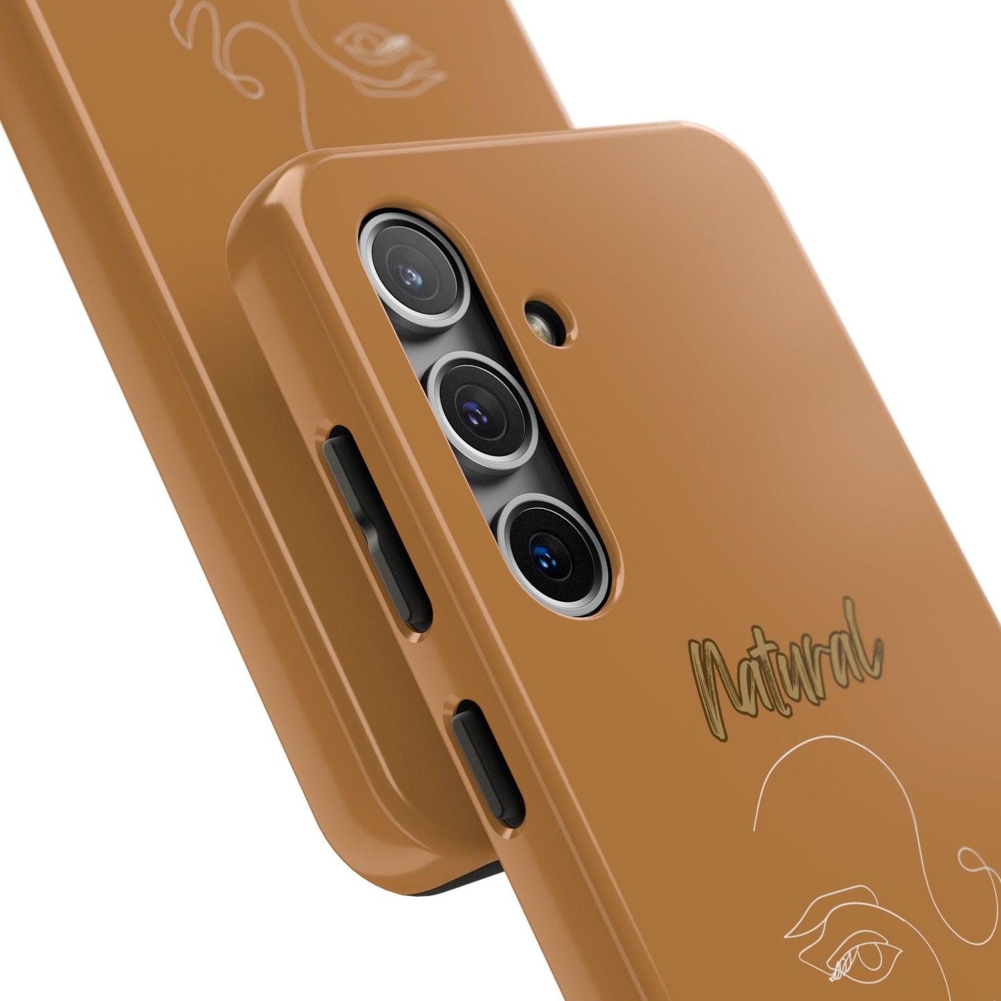 Natural Woman Looking (WL) Tough Phone Cases LIGHT BROWN