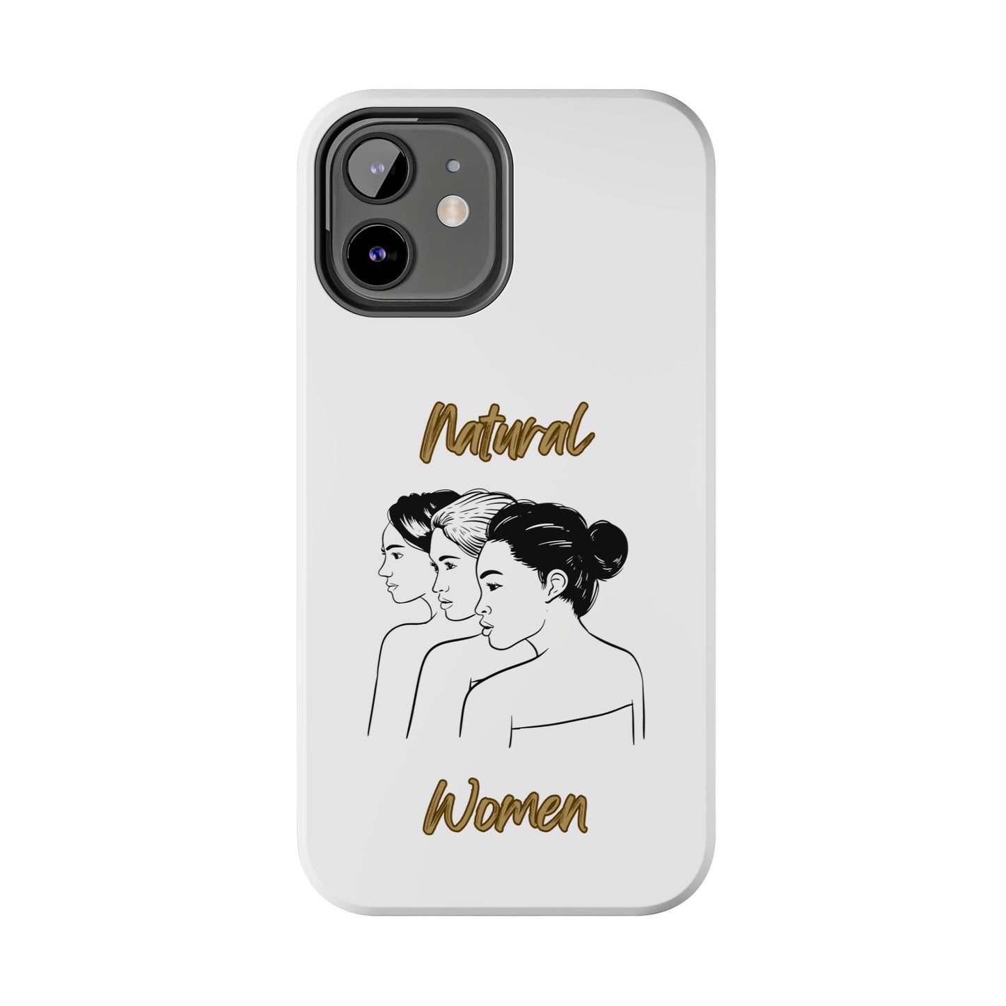 Natural Woman United Friends (BL)Tough Phone Cases WHITE