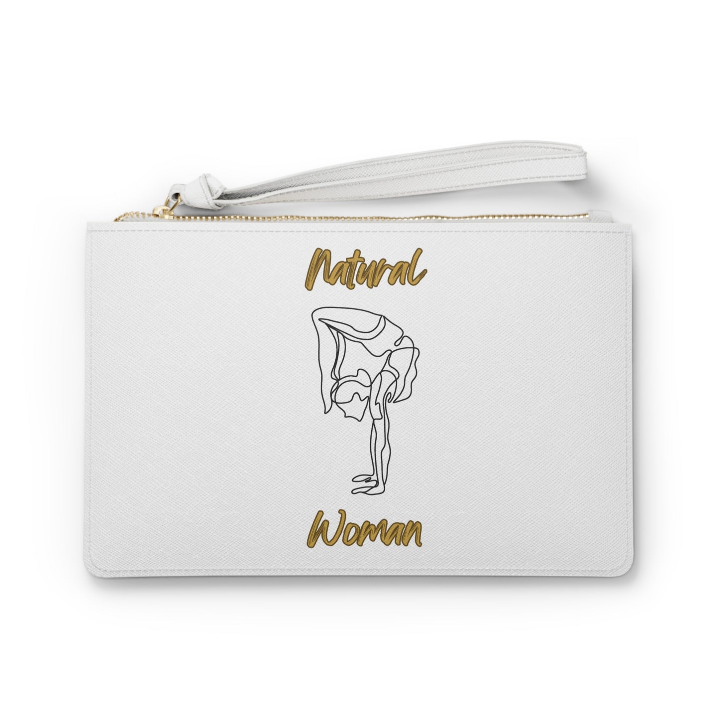 Natural Woman Flexible (BL) Clutch Bag WHITE