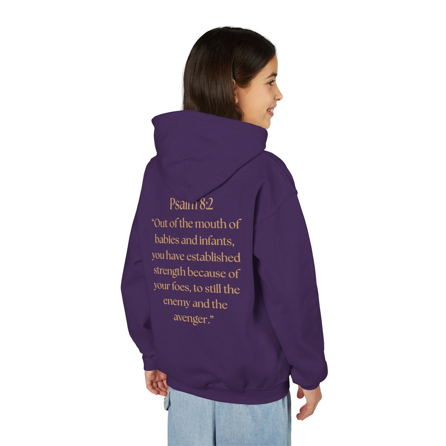 Kingdom Kids Crown Hoodie - Youth Heavy Blend Sweatshirt