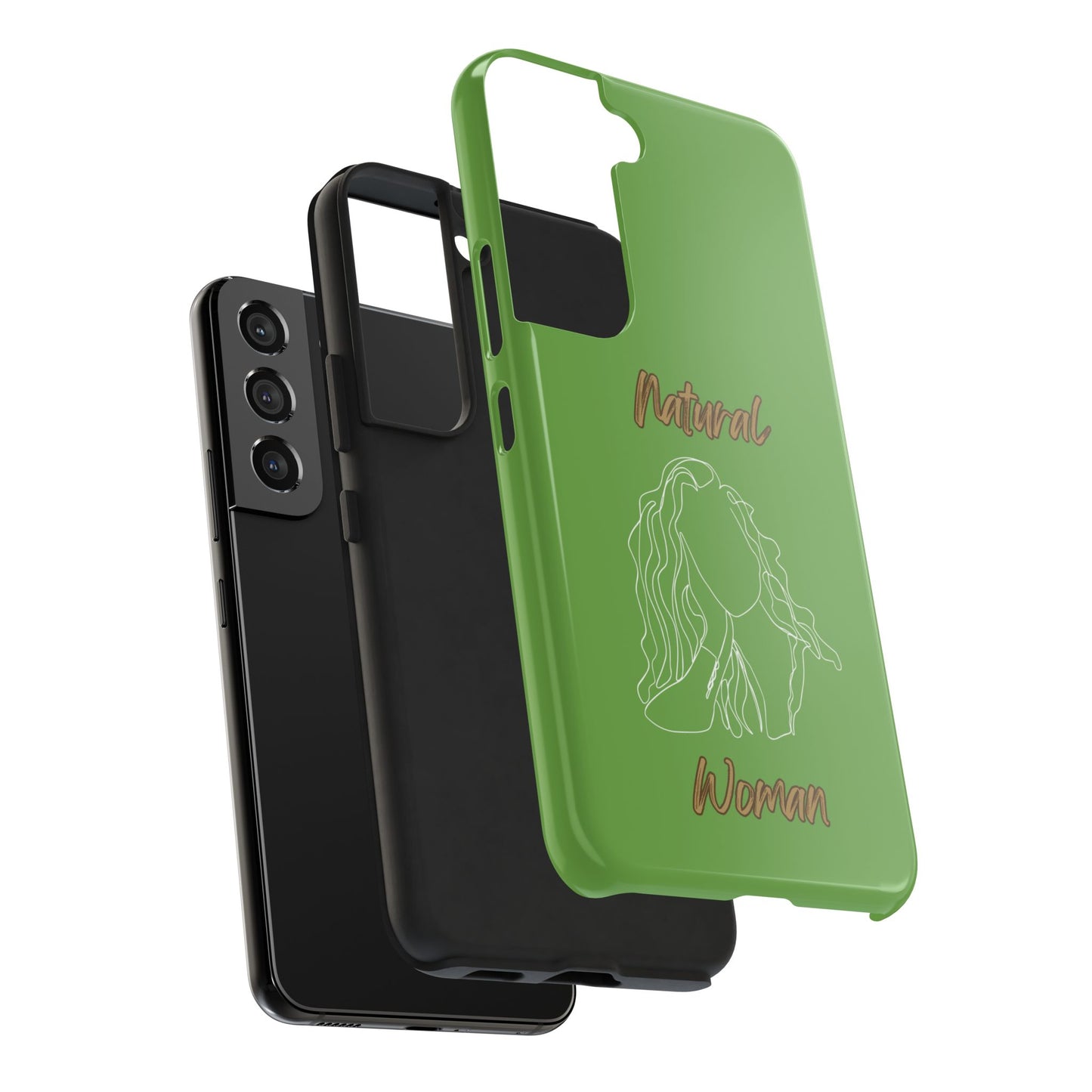 Natural Woman Relaxed (WL) Tough Phone Cases GREEN