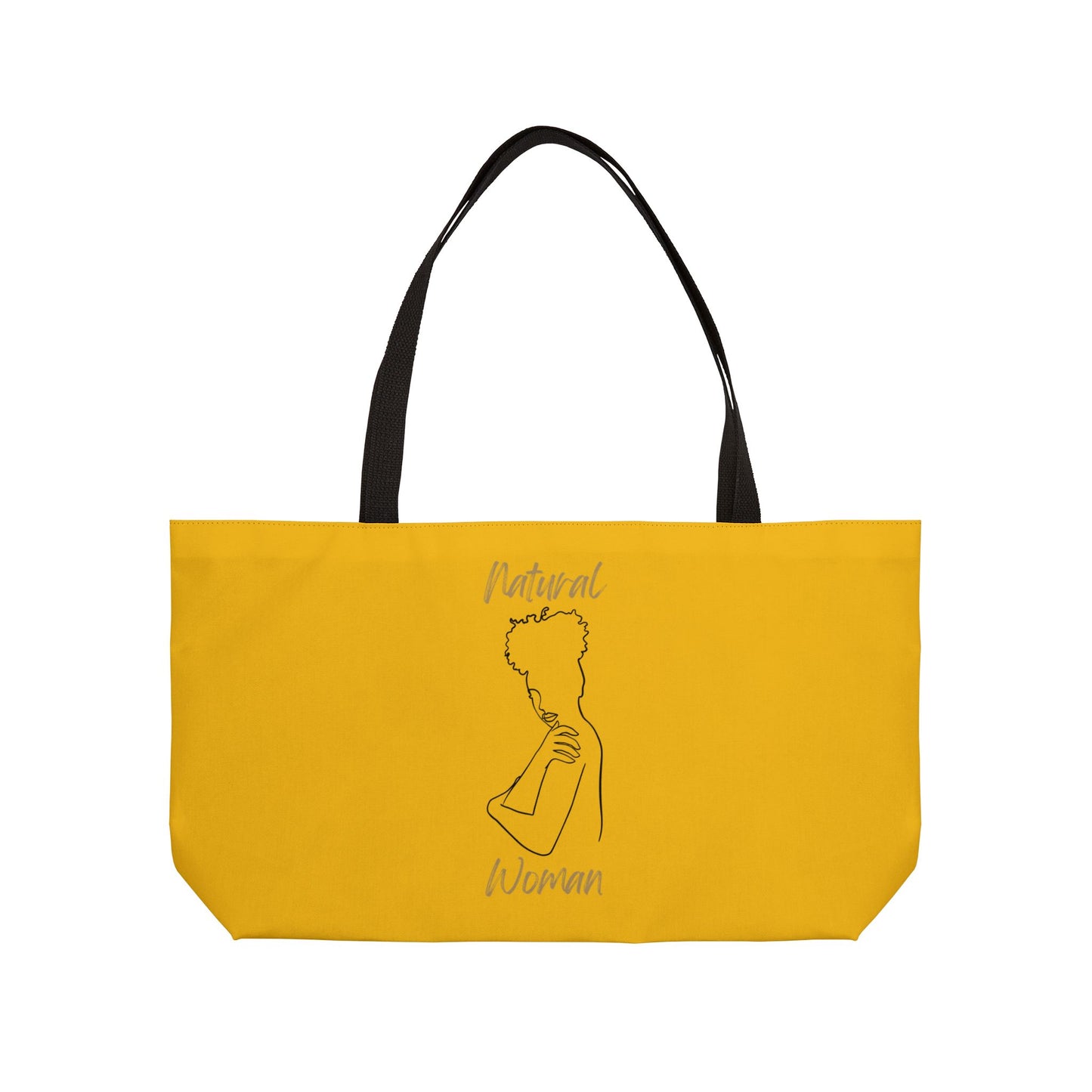 Natural Woman Sassy (BL) Weekender Tote Bag YELLOW