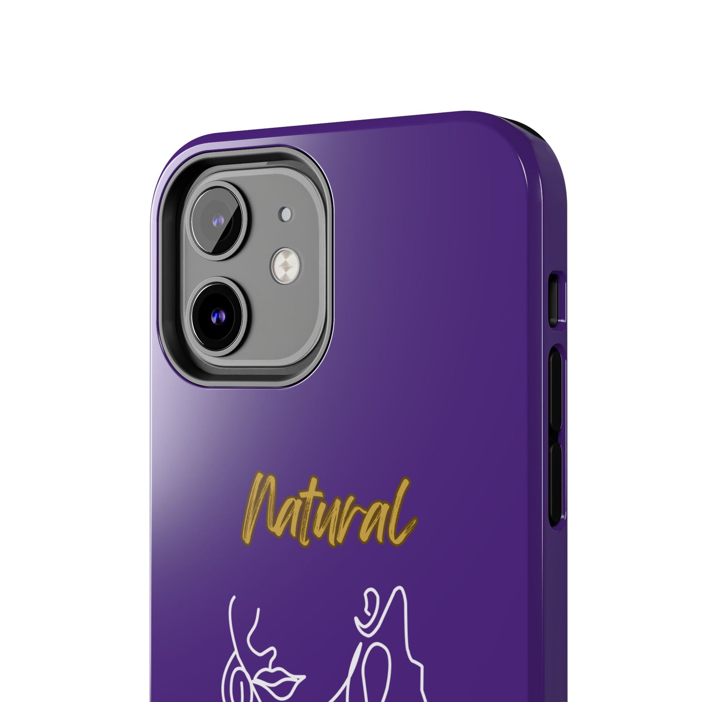 Natural Woman Lips (WL)Tough Phone Cases PURPLE