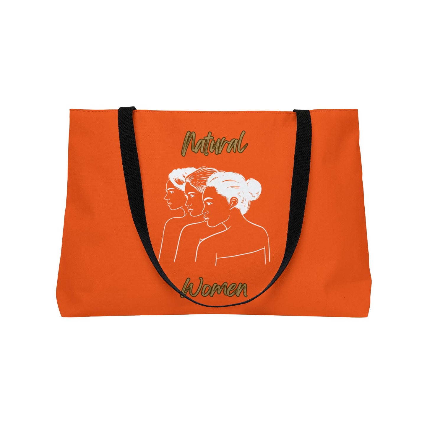 Natural Women United Friends (WL) Weekender Tote Bag ORANGE