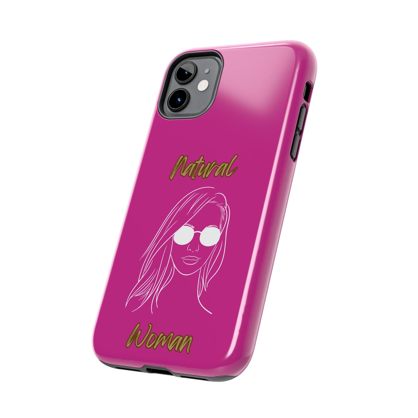 Natural Woman Shades (WL)Tough Phone Cases PINK