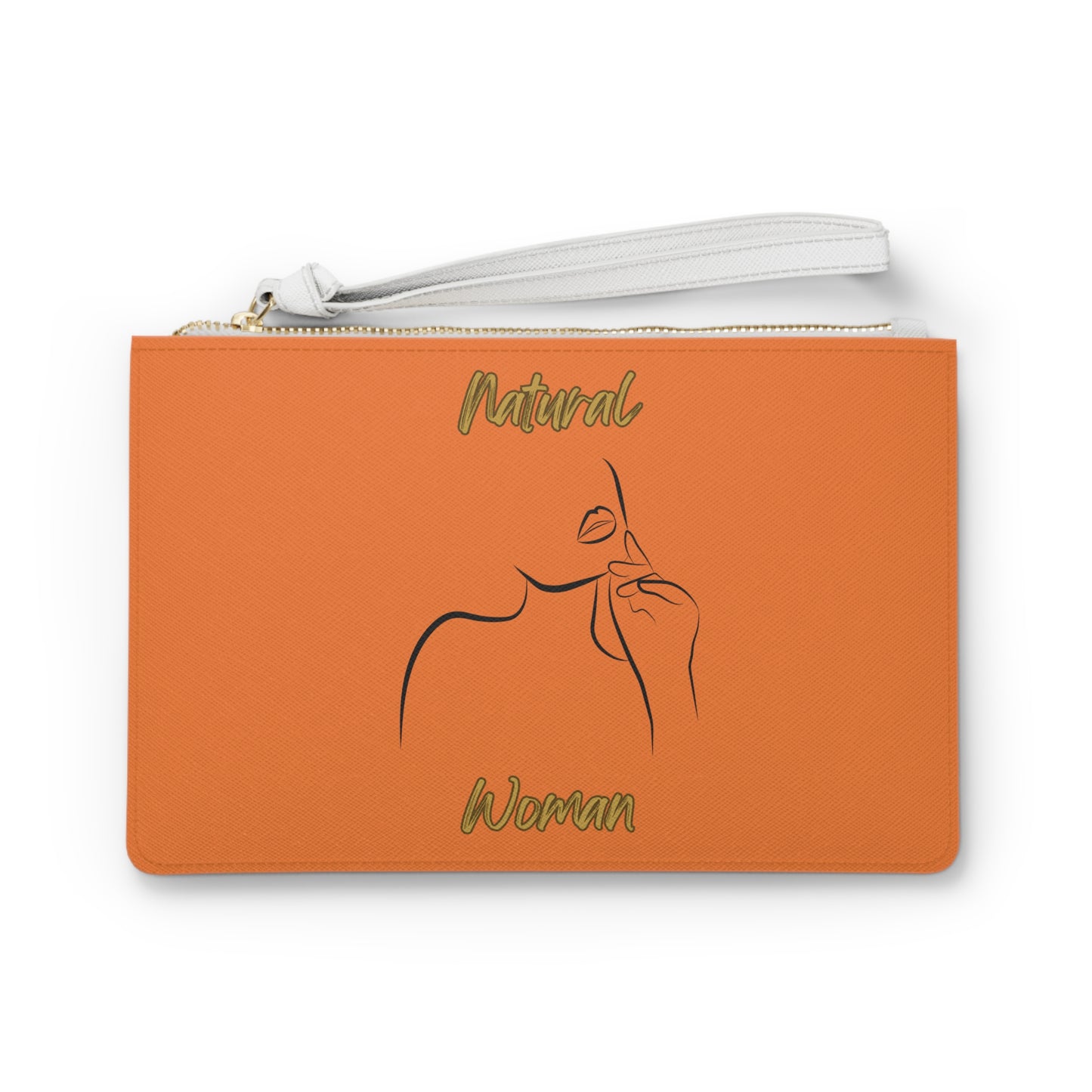 Natural Woman Chin Up (BL) Clutch Bag CRUSTA