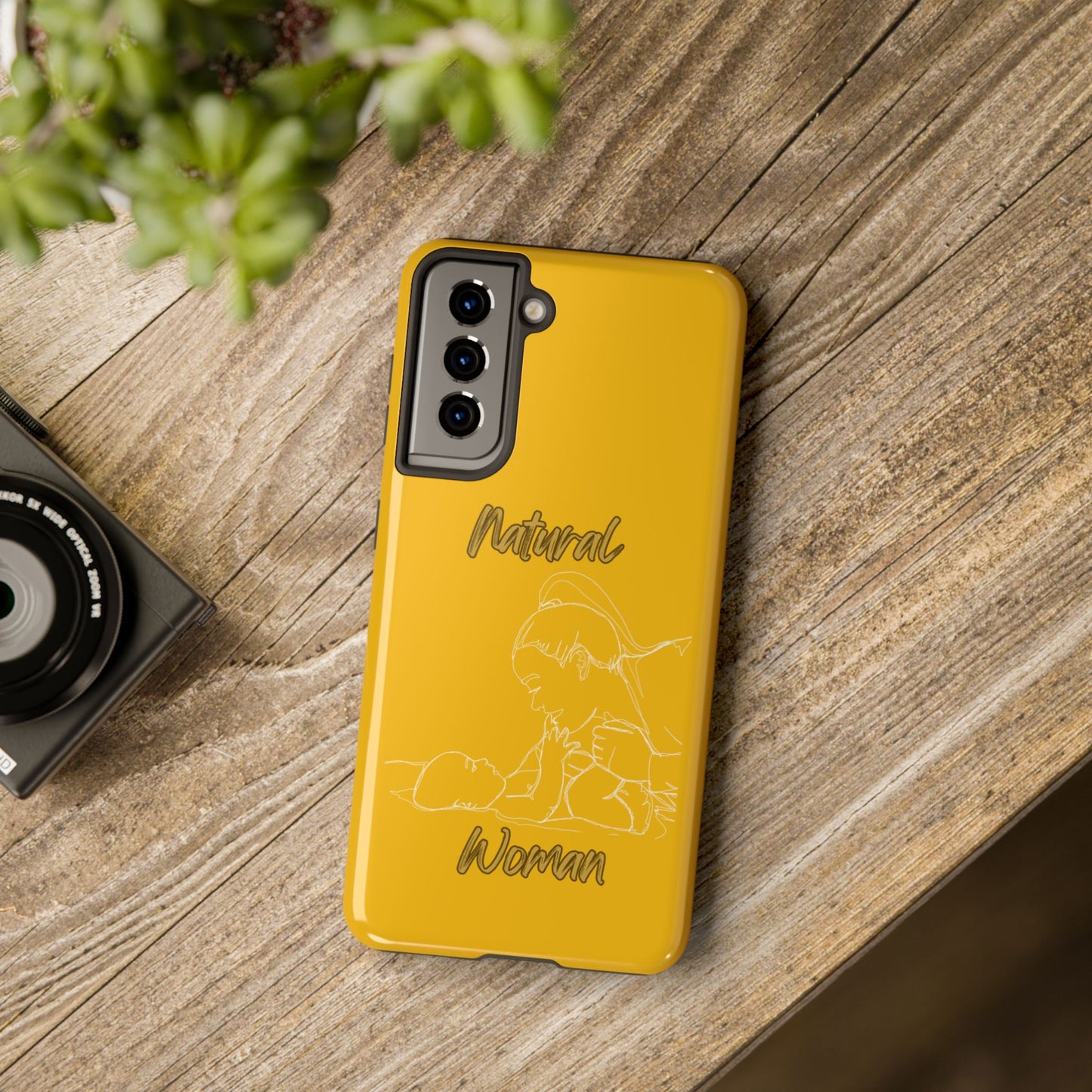 Natural Woman New Life (WL)Tough Phone Cases YELLOW