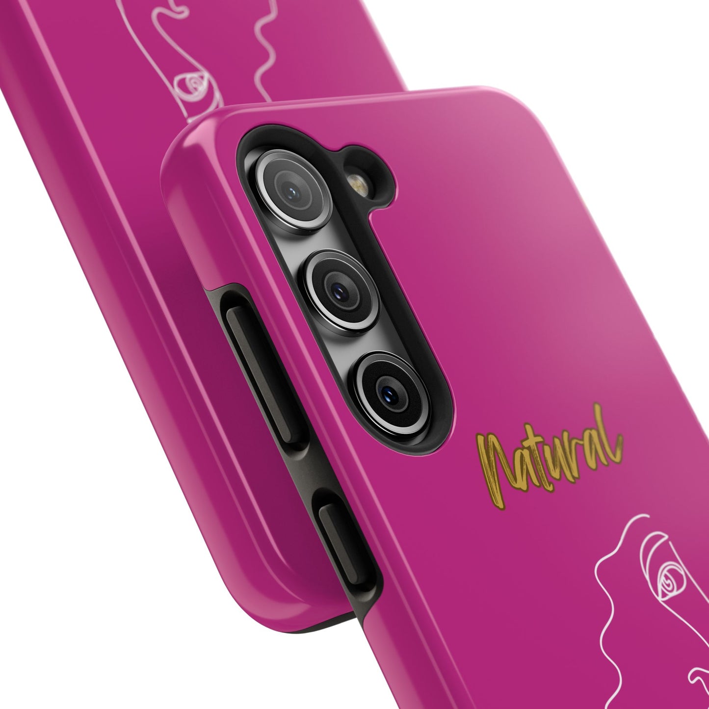 Natural Woman Peekaboo (WL)Tough Phone Cases PINK
