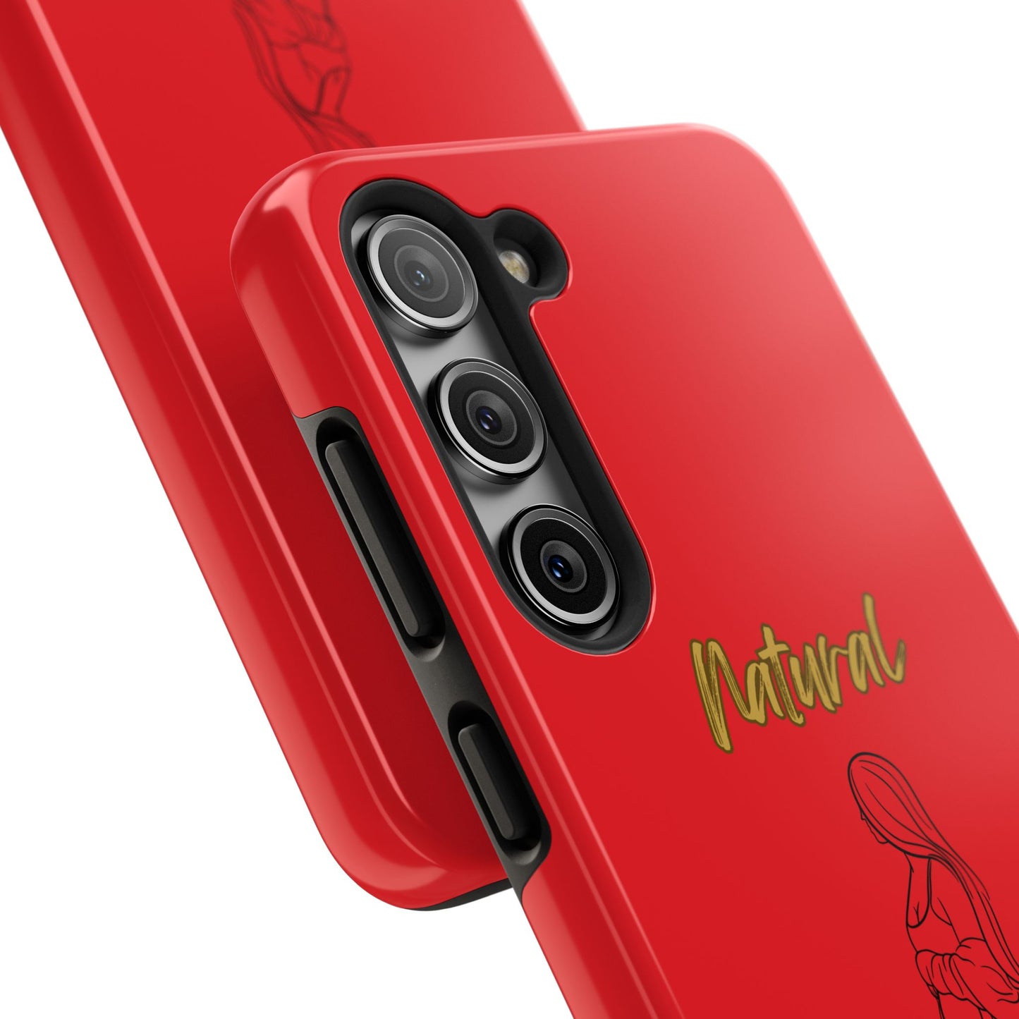 Natural Woman Expecting (BL)Tough Phone Cases RED