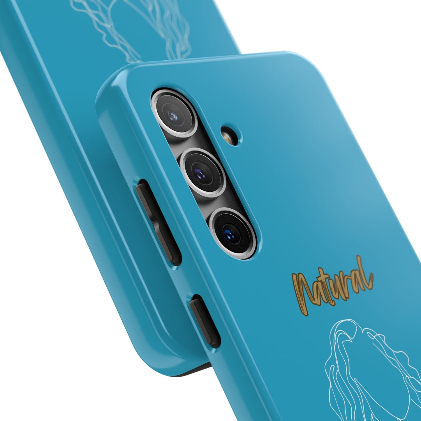 Natural Woman Relaxed (WL) Tough Phone Cases TURQUOISE