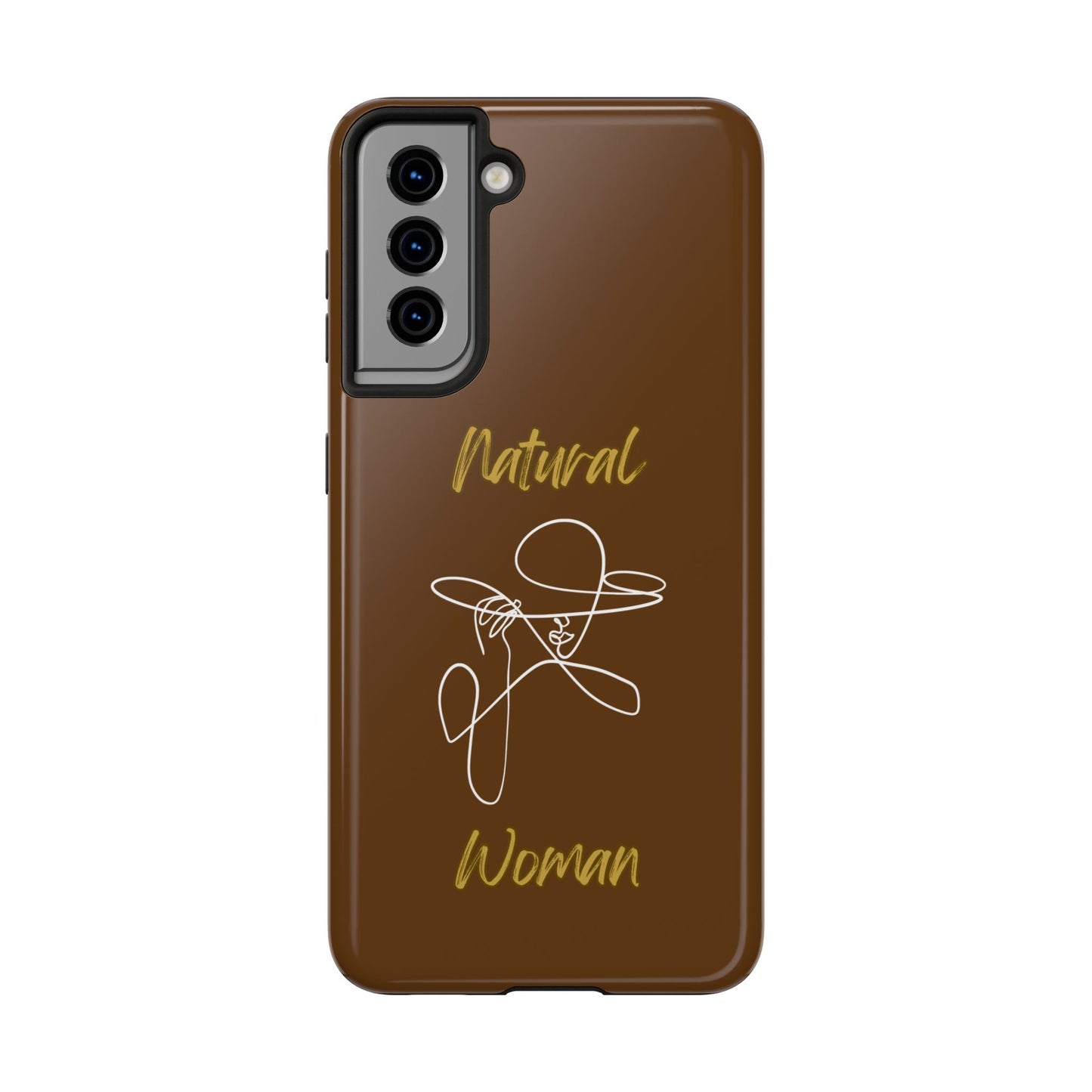 Natural Woman An Original (WL)Tough Phone Cases BROWN