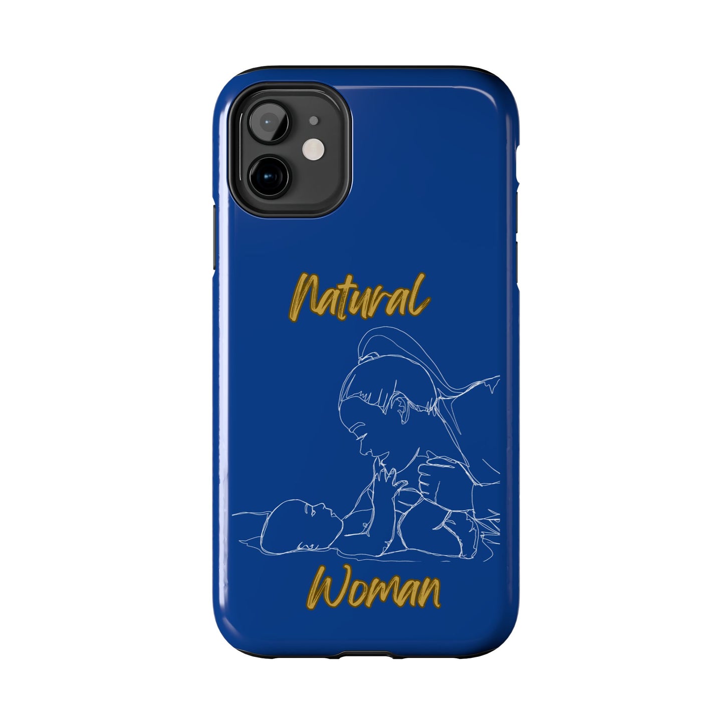 Natural Woman New Life (WL)Tough Phone Cases DARK BLUE