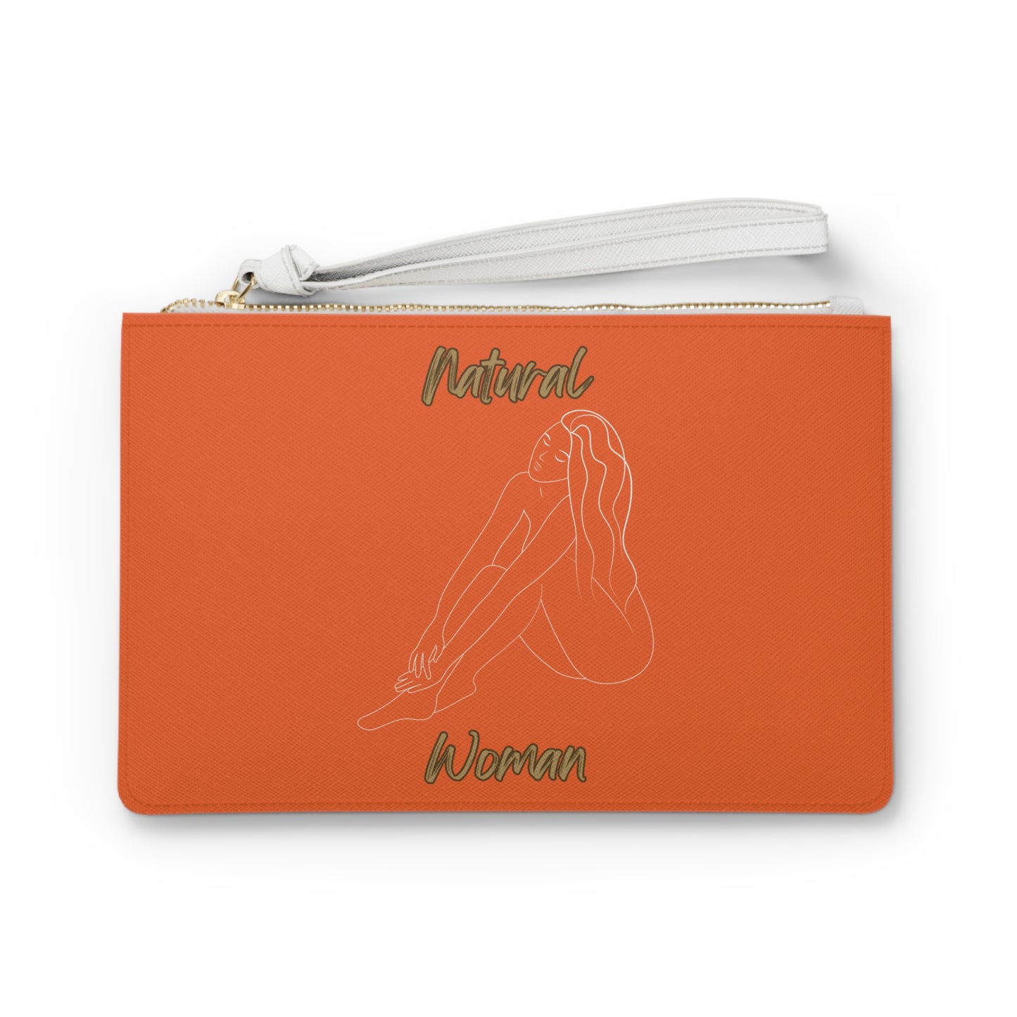 Natural Woman Beauty (WL) Clutch Bag ORANGE