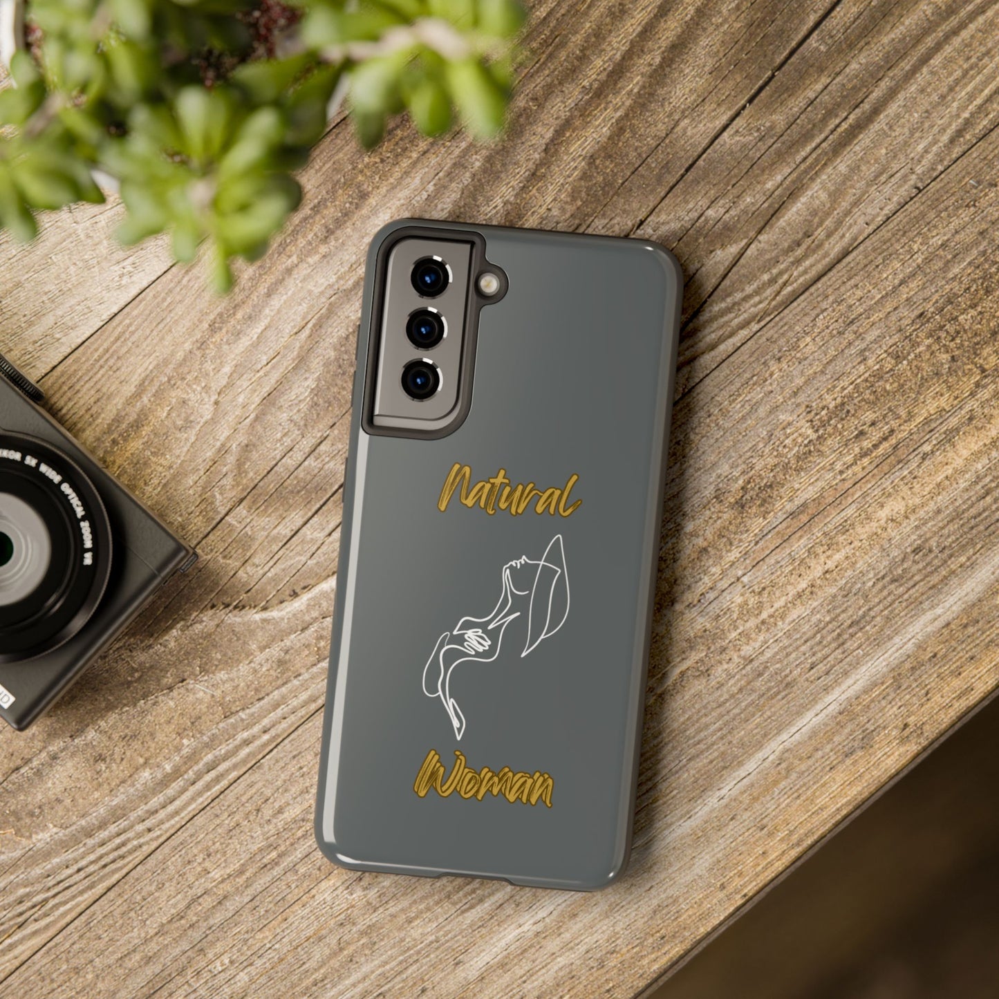 Natural Woman Free (WL)Tough Phone Cases DARK GREY