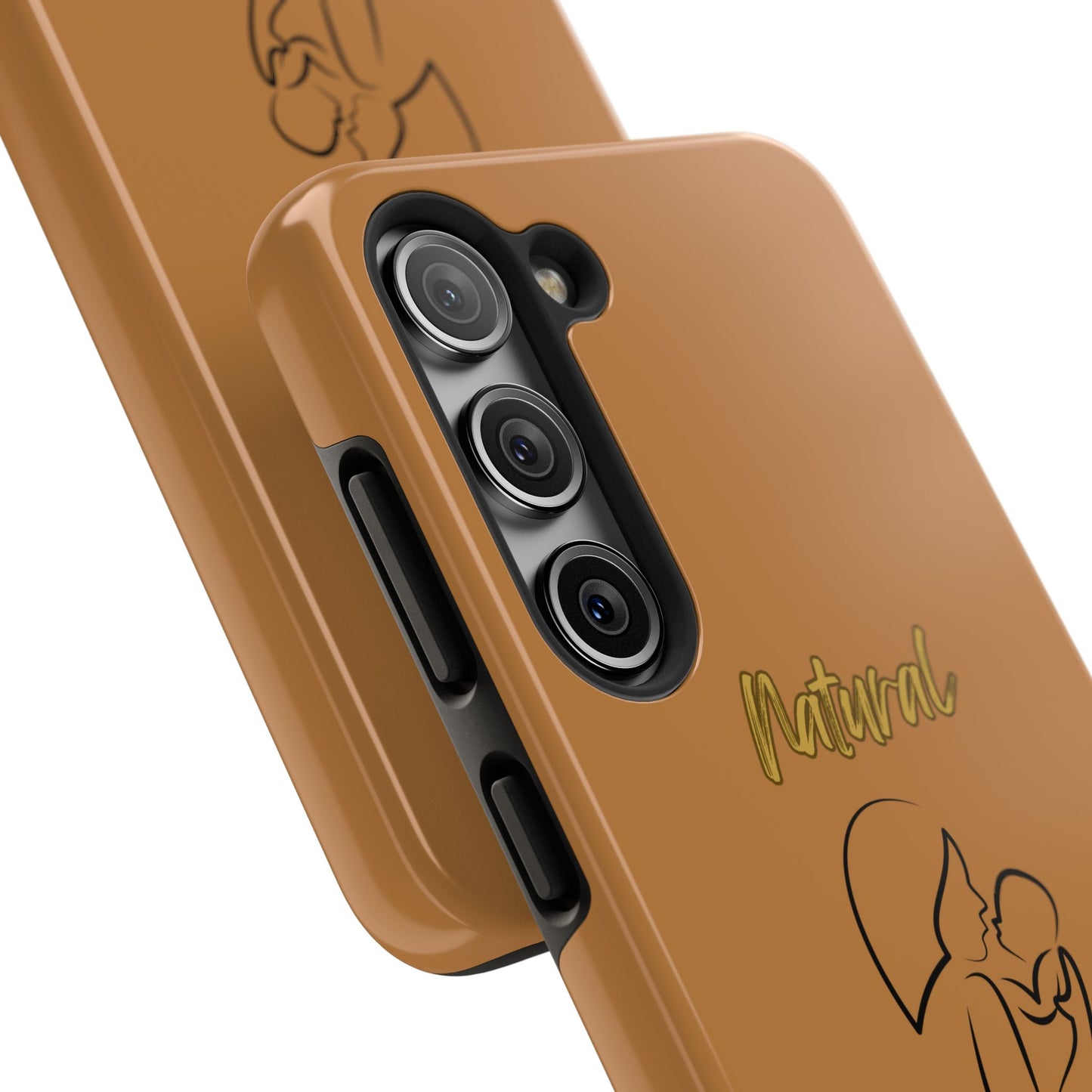 Natural Woman Long Awaited (BL)Tough Phone Cases LIGHT BROWN