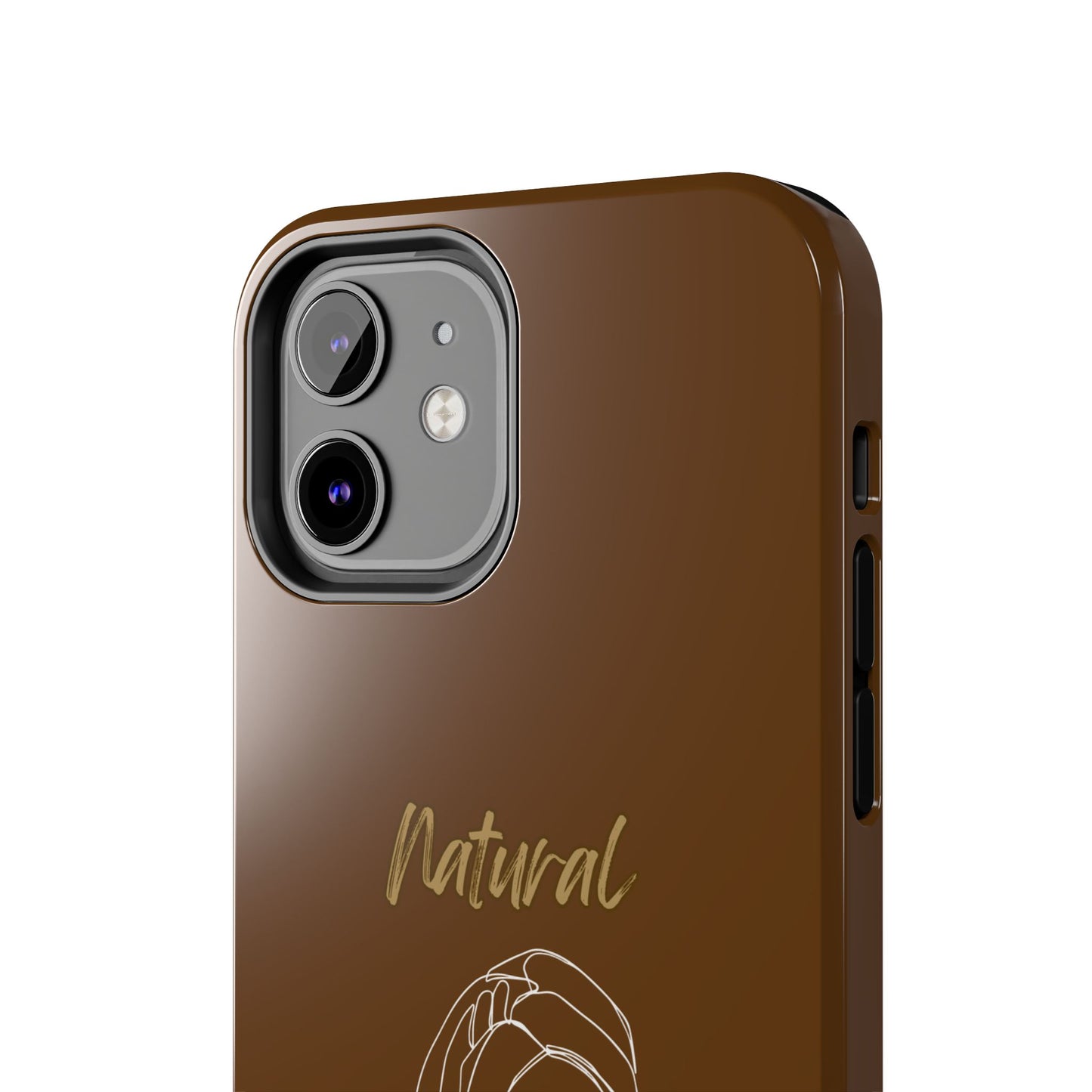 Natural Woman Towel Wrapped (WL)Tough Phone Cases BROWN