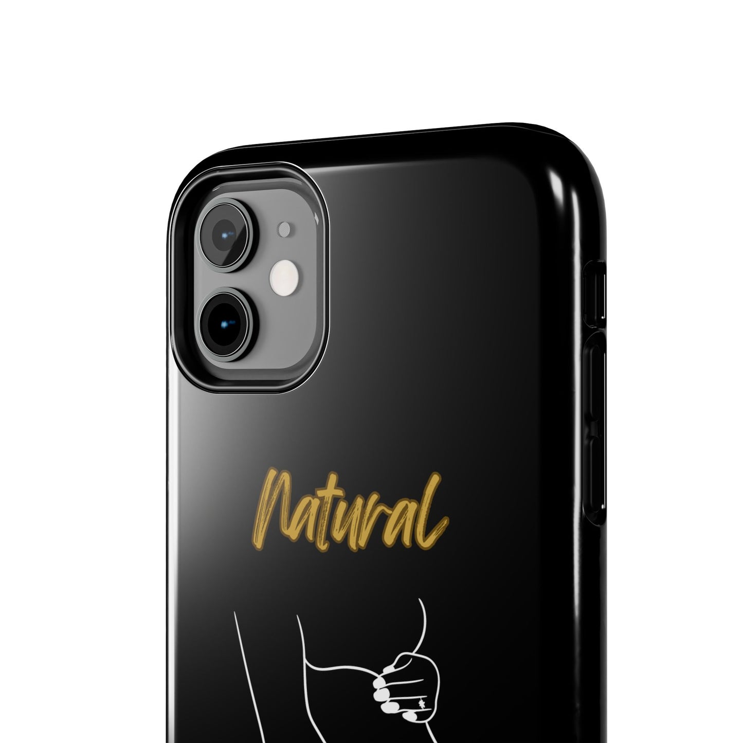 Natural Woman Loved In & Out (WL)Tough Phone Cases BLACK