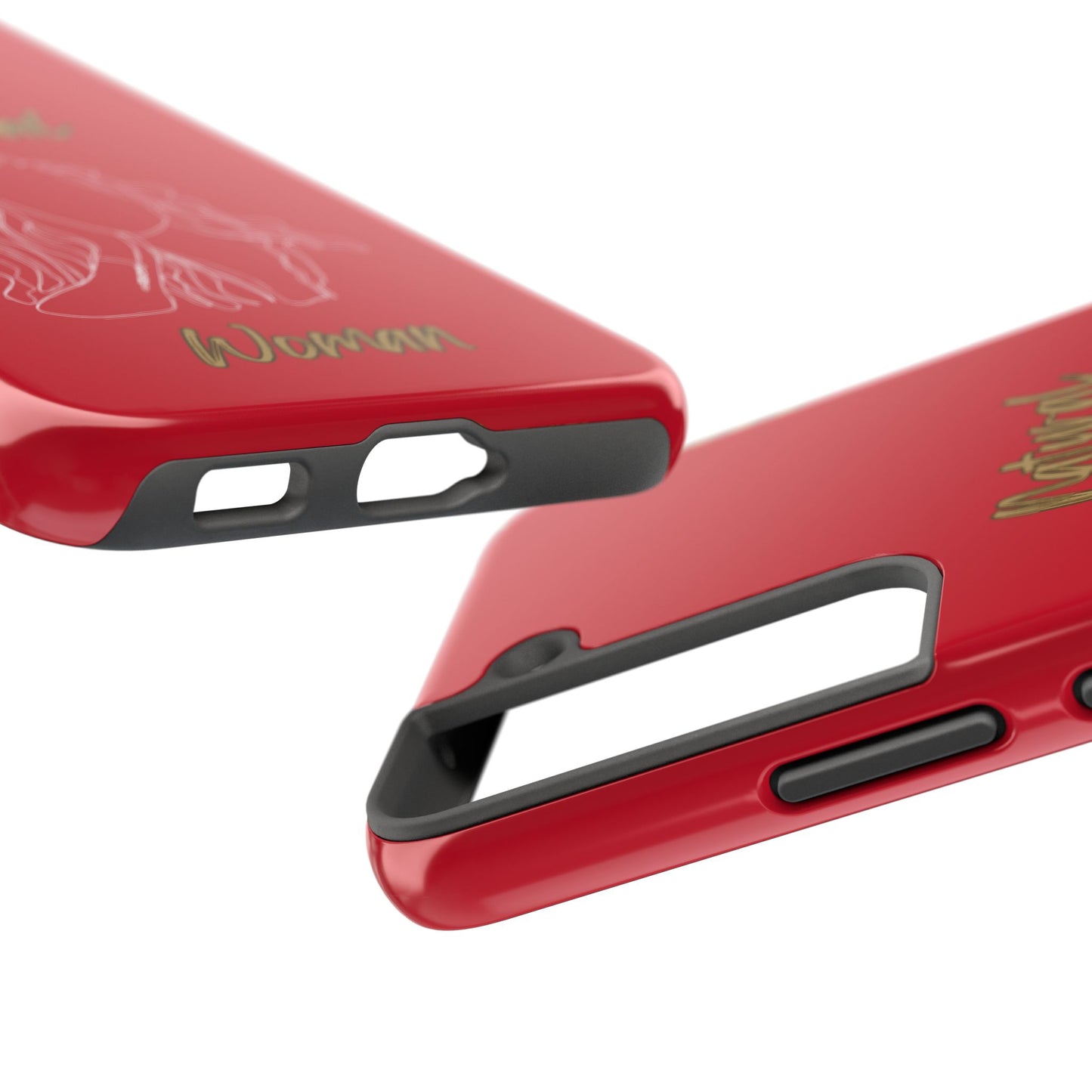 Natural Woman Relaxed (WL) Tough Phone Cases DARK RED