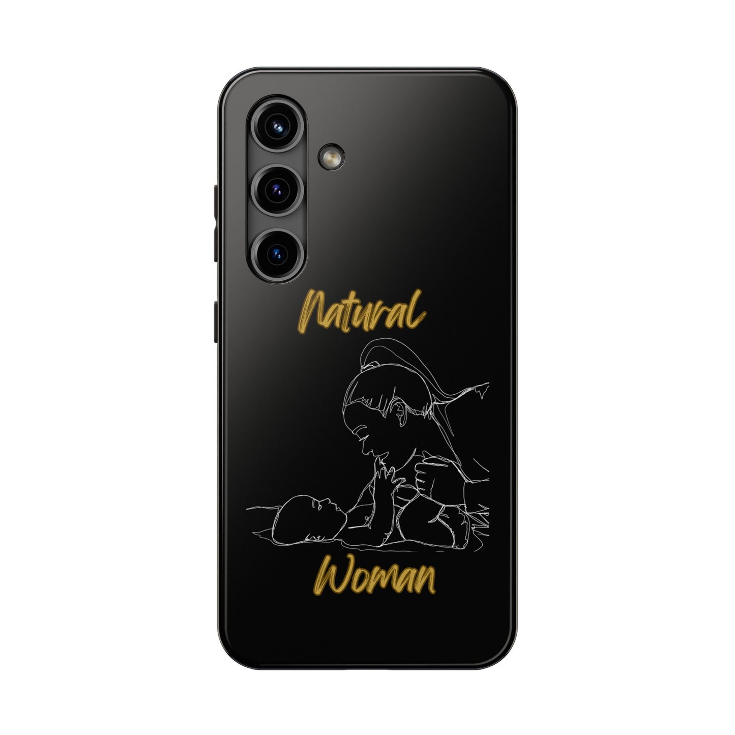Natural Woman New Life (WL)Tough Phone Cases BLACK