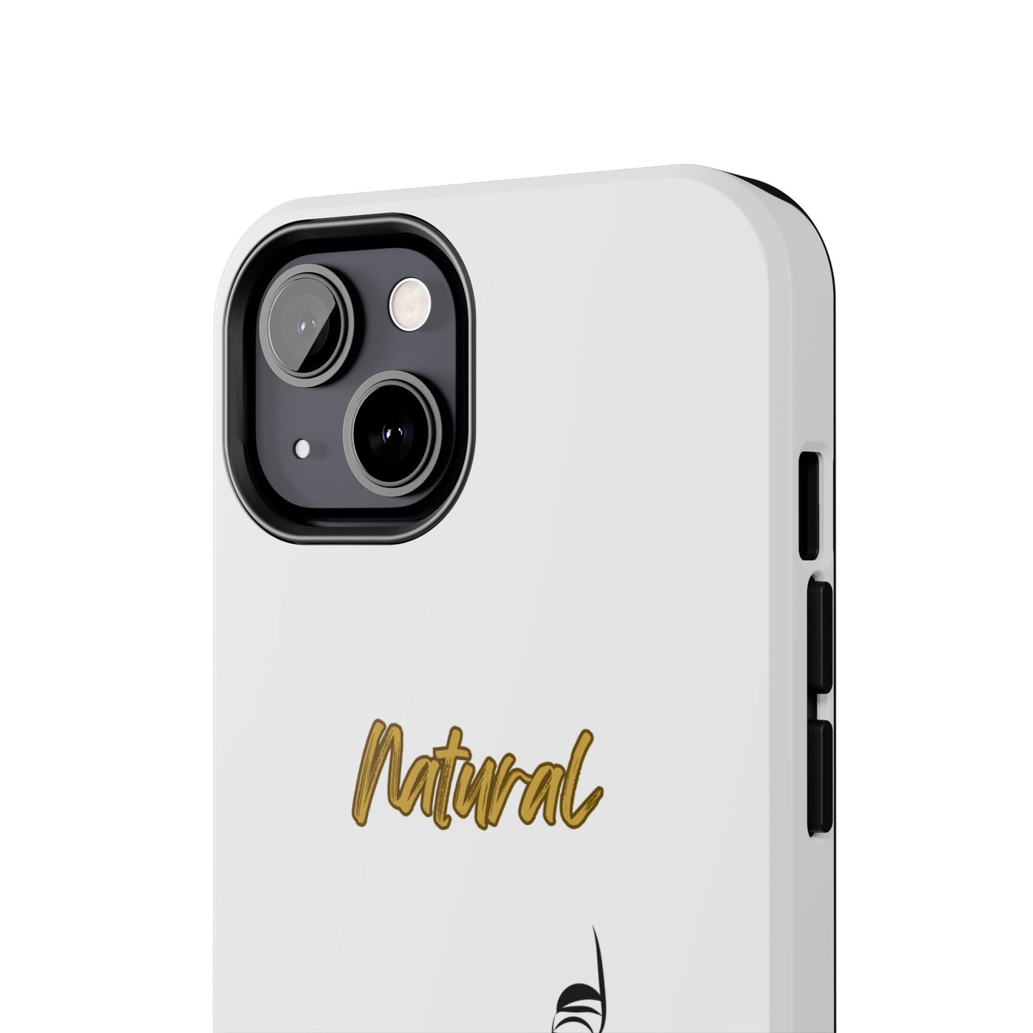 Natural Woman Music In My Soul (BL)Tough Phone Cases WHITE