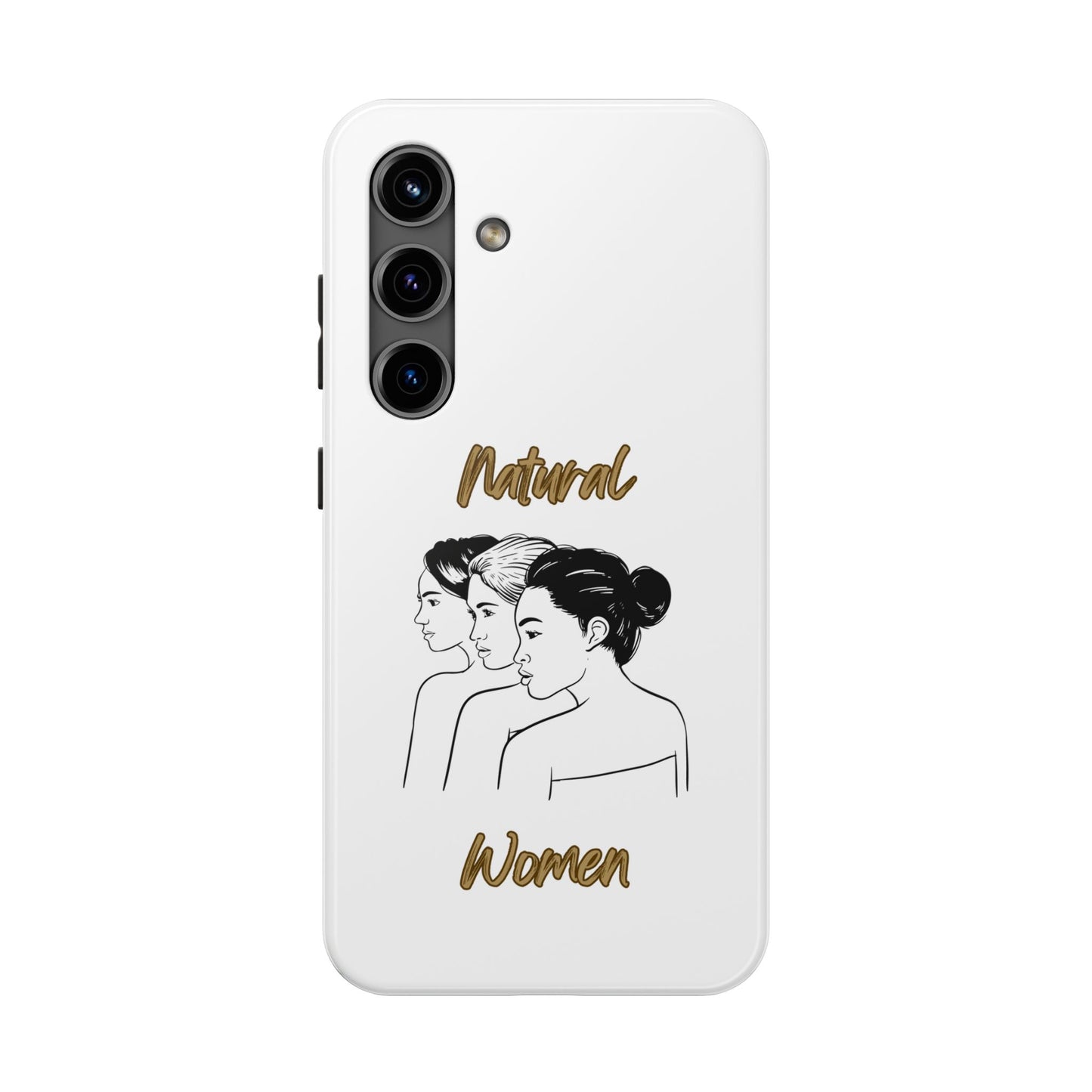 Natural Woman United Friends (BL)Tough Phone Cases WHITE