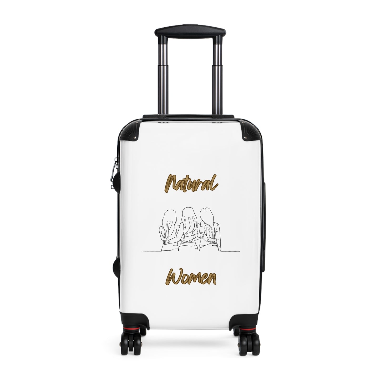 Natural Woman Loving Friends (BL) Suitcase WHITE