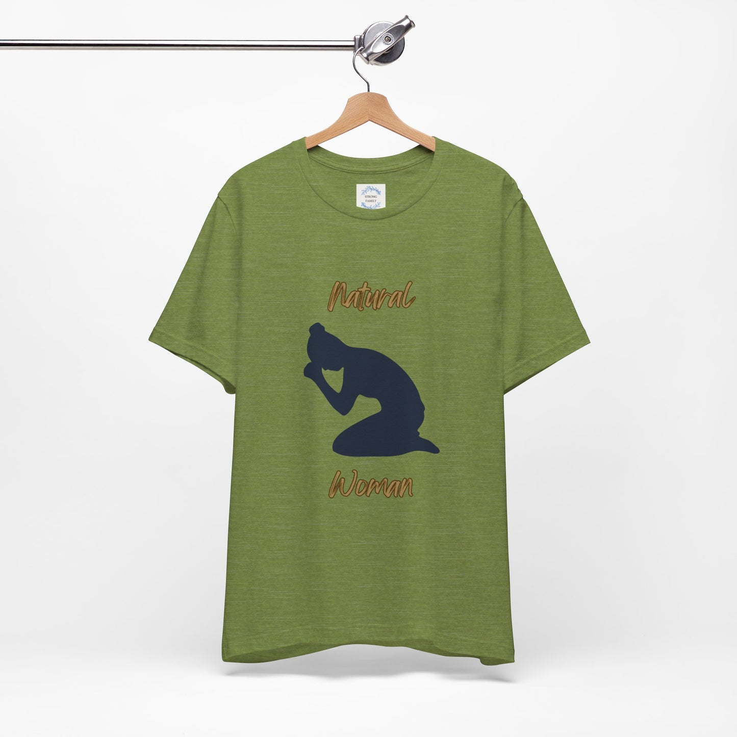 Natural Woman Pray (BL) Short Sleeve T-Shirt