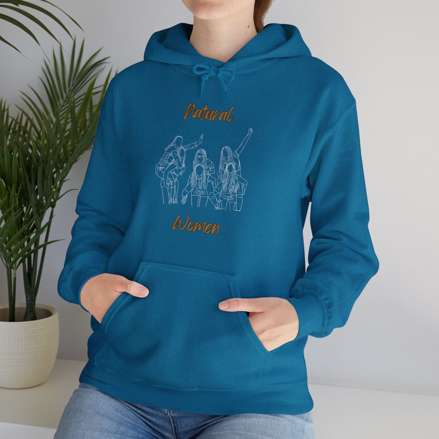 Natural Women Piggy Back (WL) Hoodie