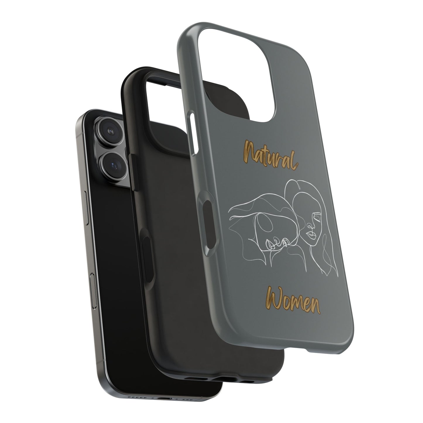 Natural Woman Sisters (WL)Tough Phone Cases DARK GREY