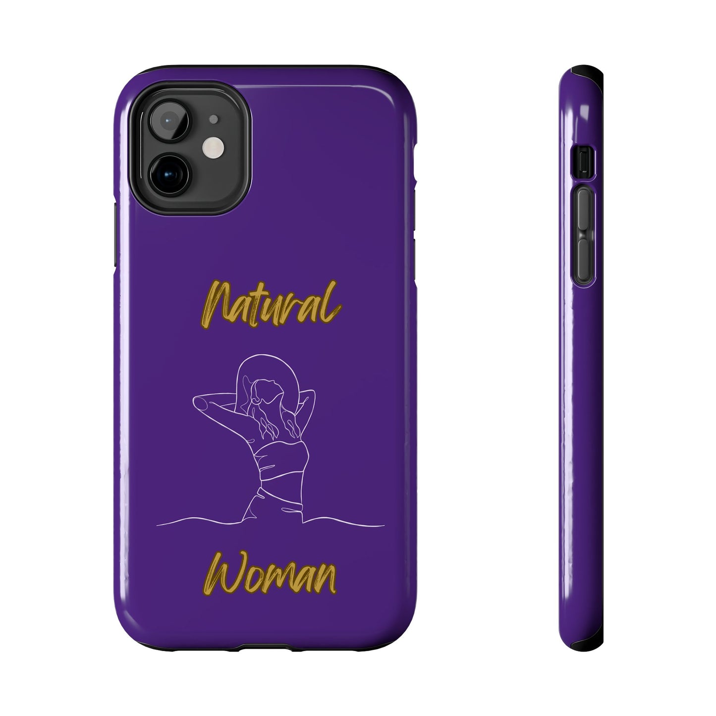 Natural Woman Sun Fun (WL)Tough Phone Cases PURPLE