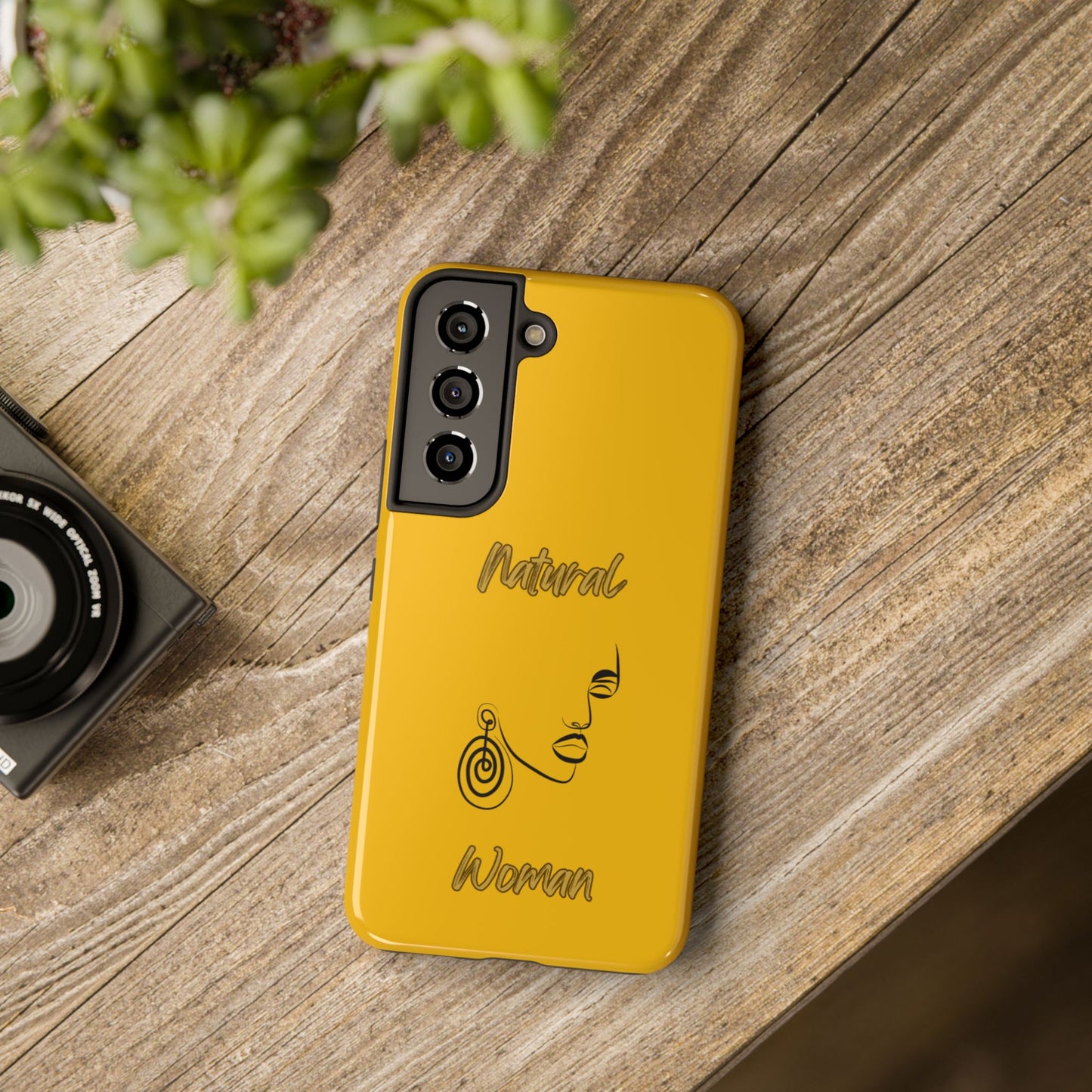 Natural Woman Music In My Soul (BL)Tough Phone Cases YELLOW