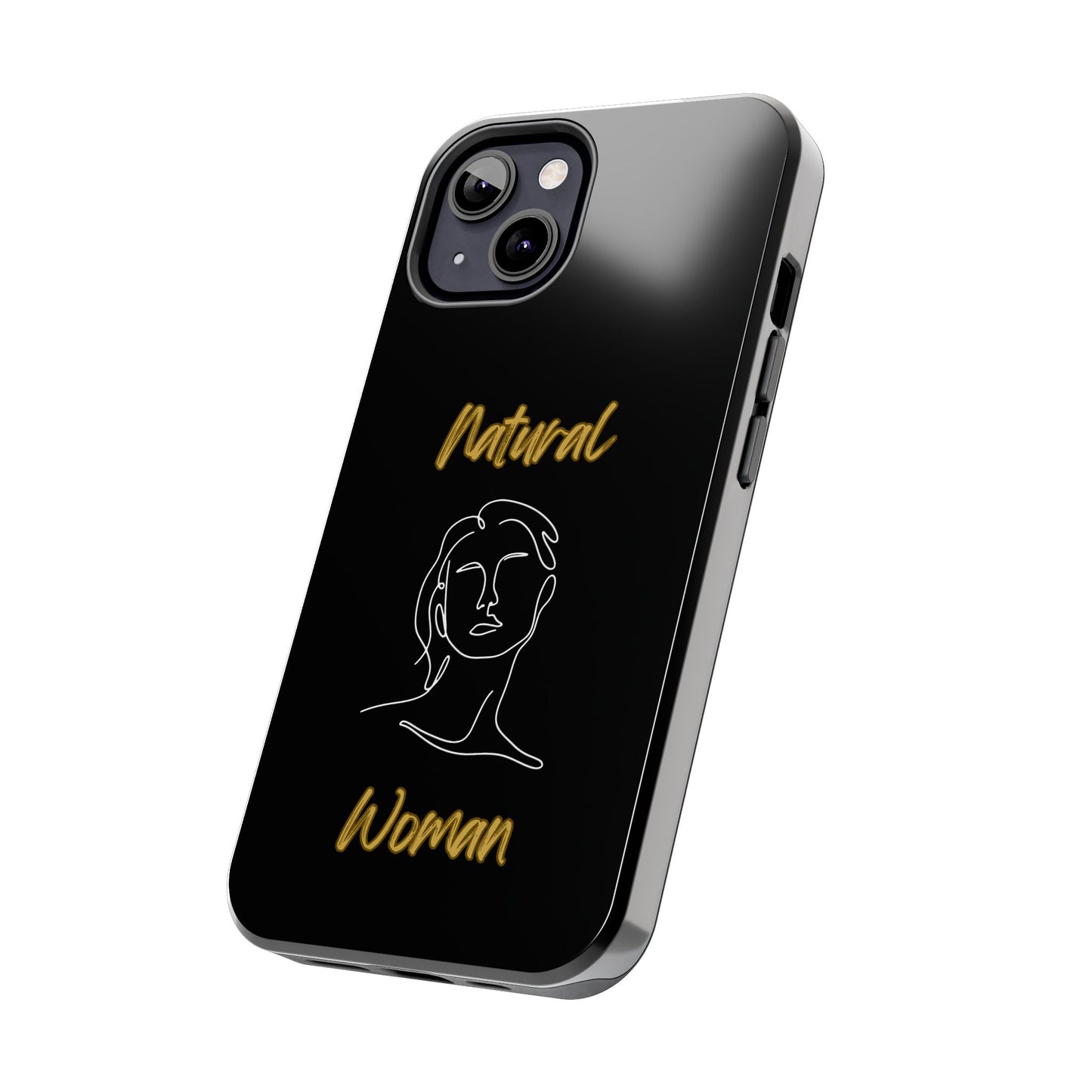 Natural Woman Hello (WL)Tough Phone Cases BLACK