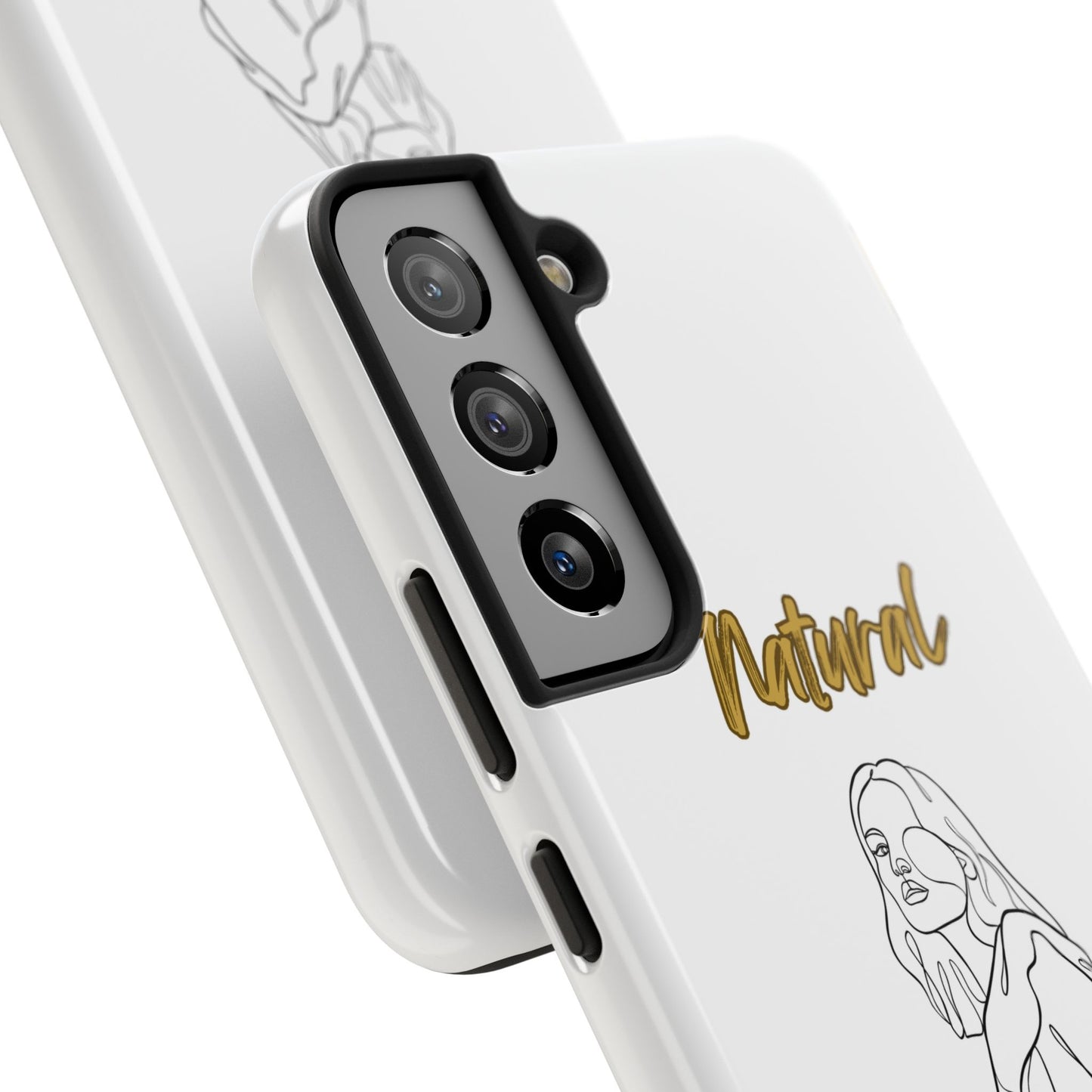 Natural Woman Care Free (BL)Tough Phone Cases WHITE