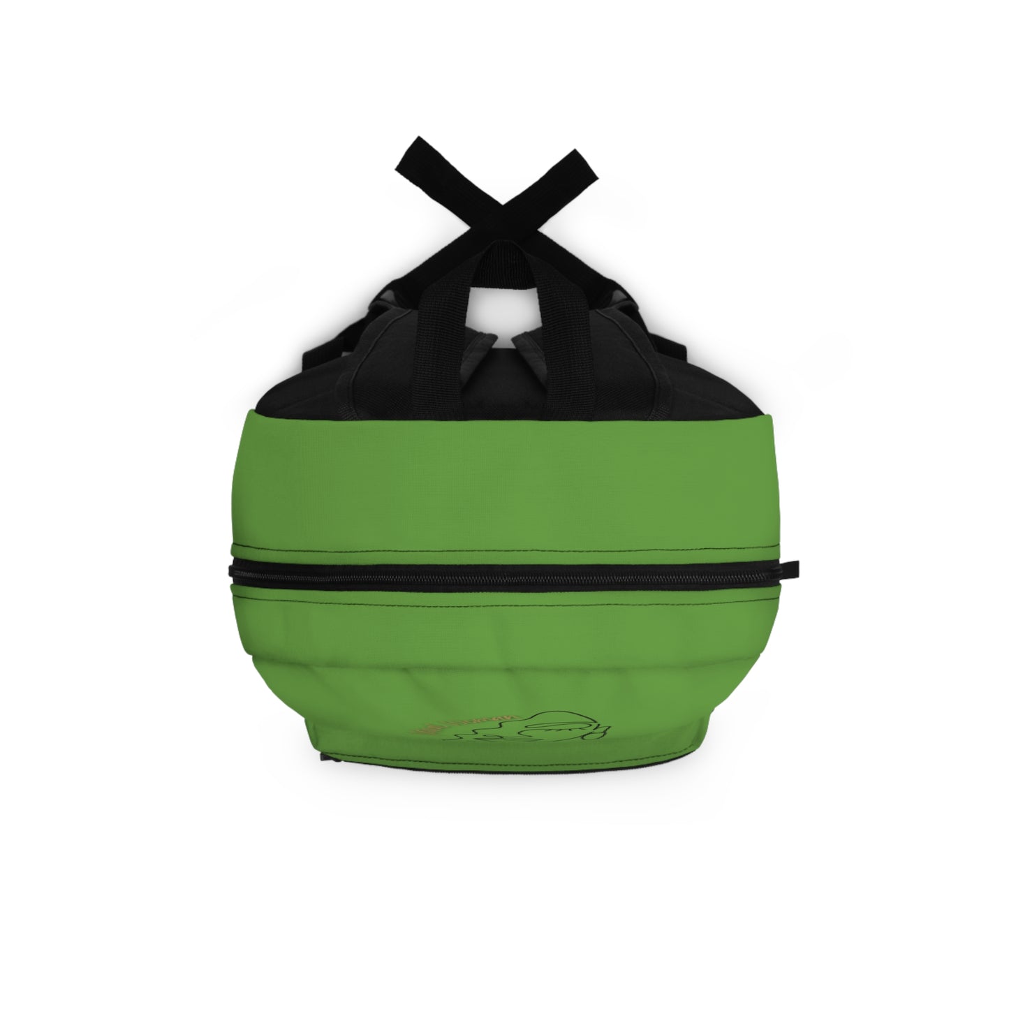 Natural Woman Half Face (BL) Backpack  GREEN