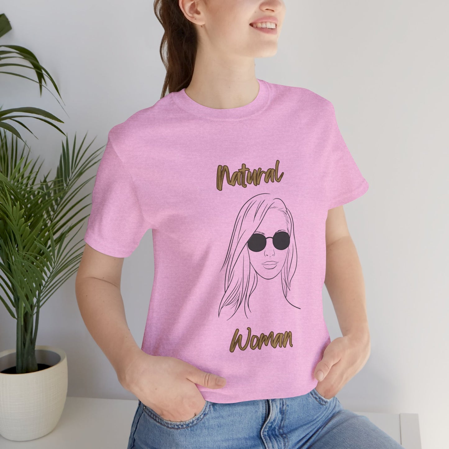 Natural Woman Shades (BL) Short Sleeve T-Shirt