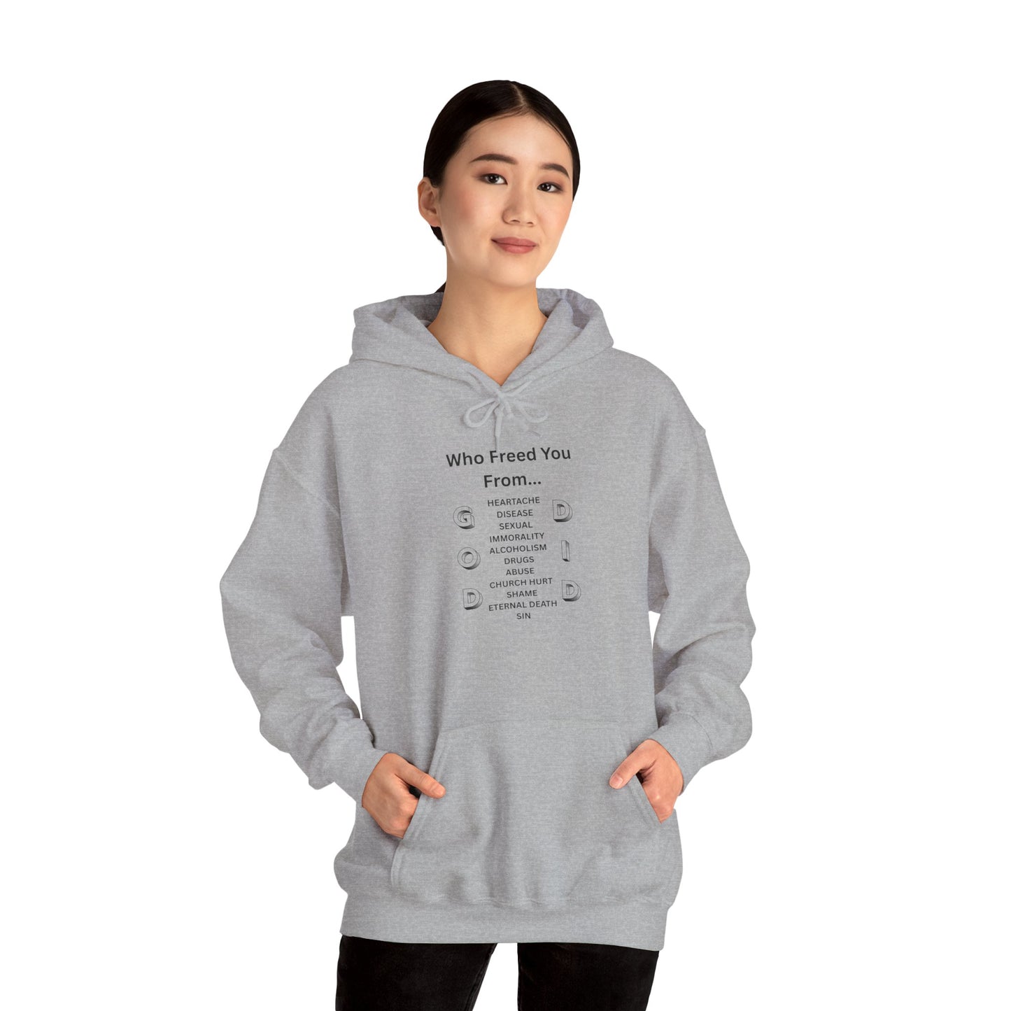 "GOD DID" (BL) Hoodie